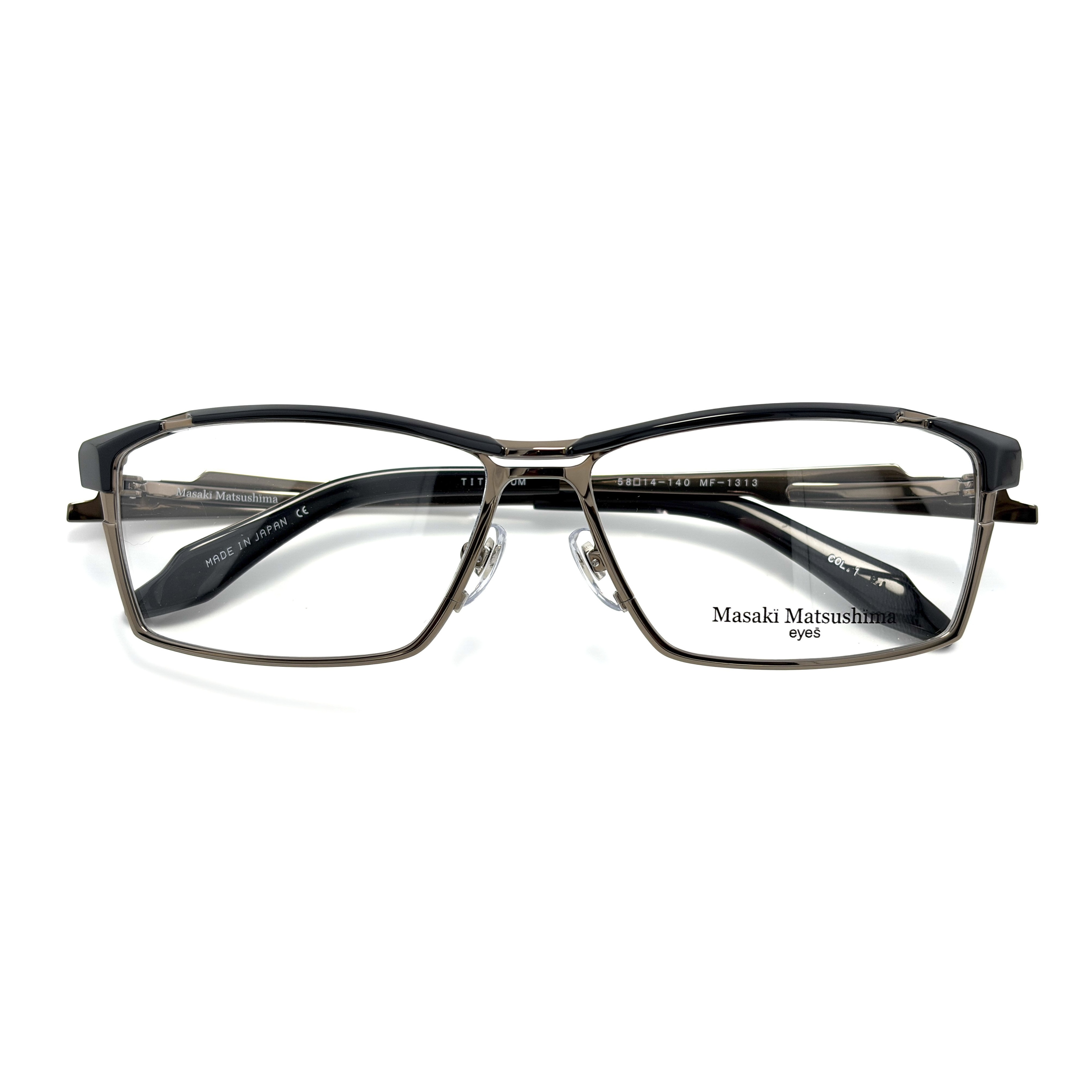 【Masaki】MF1313 C1 方框光學眼鏡 日本製鈦金屬