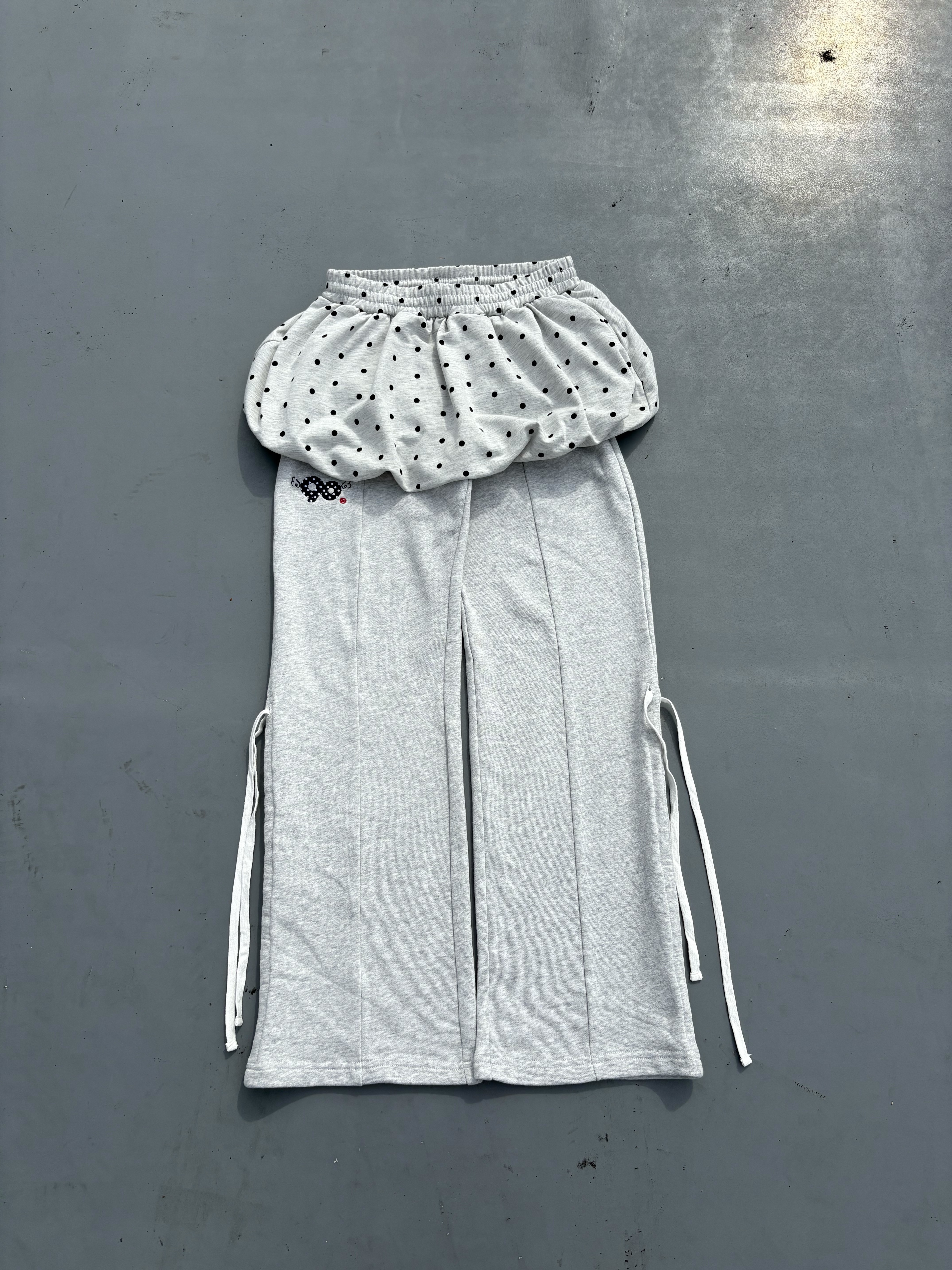 90 Logo Dot Ballon Skirt Pants