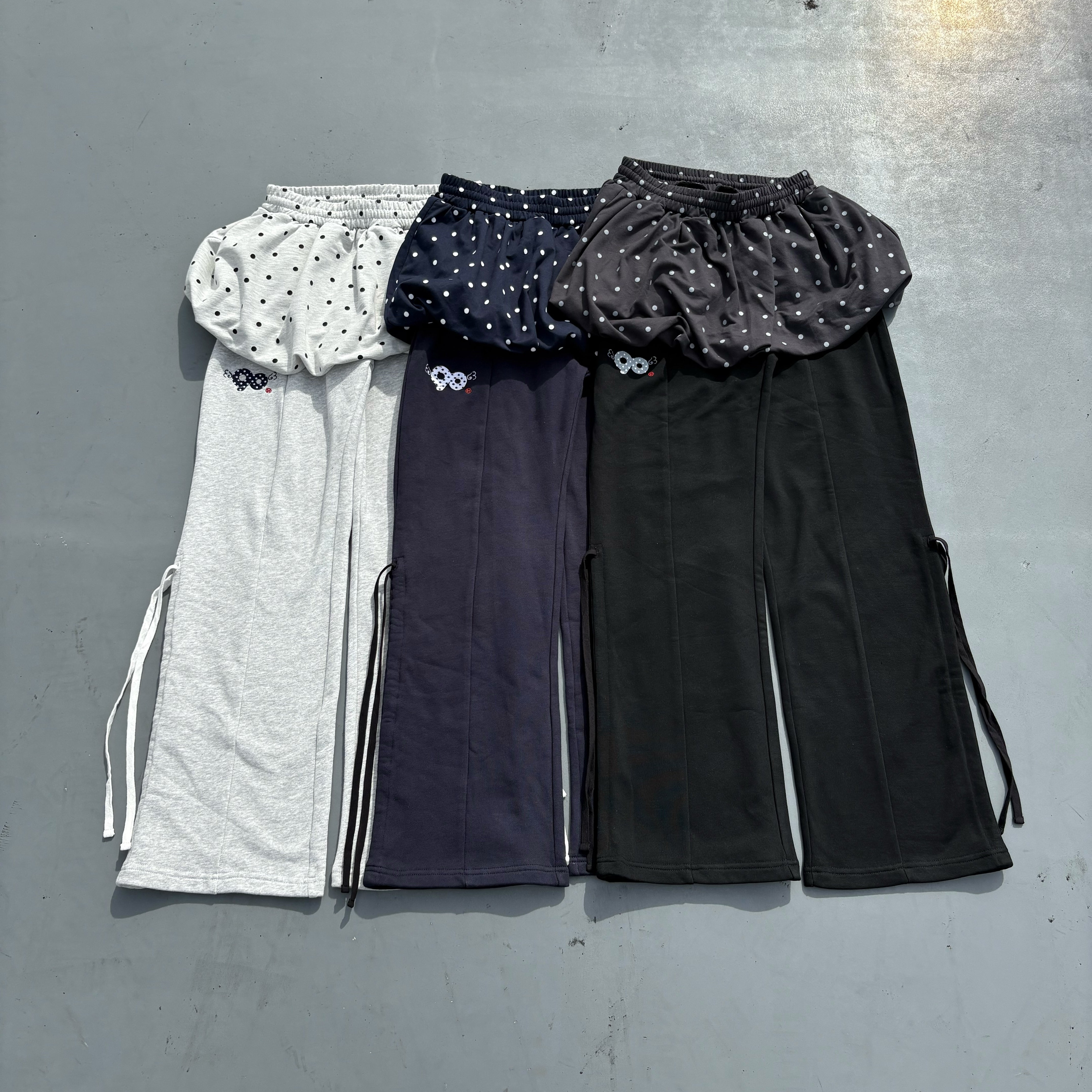 90 Logo Dot Ballon Skirt Pants