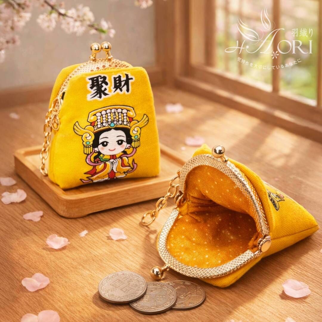 媽祖祝福御守口金｜五色祈願【成品包】