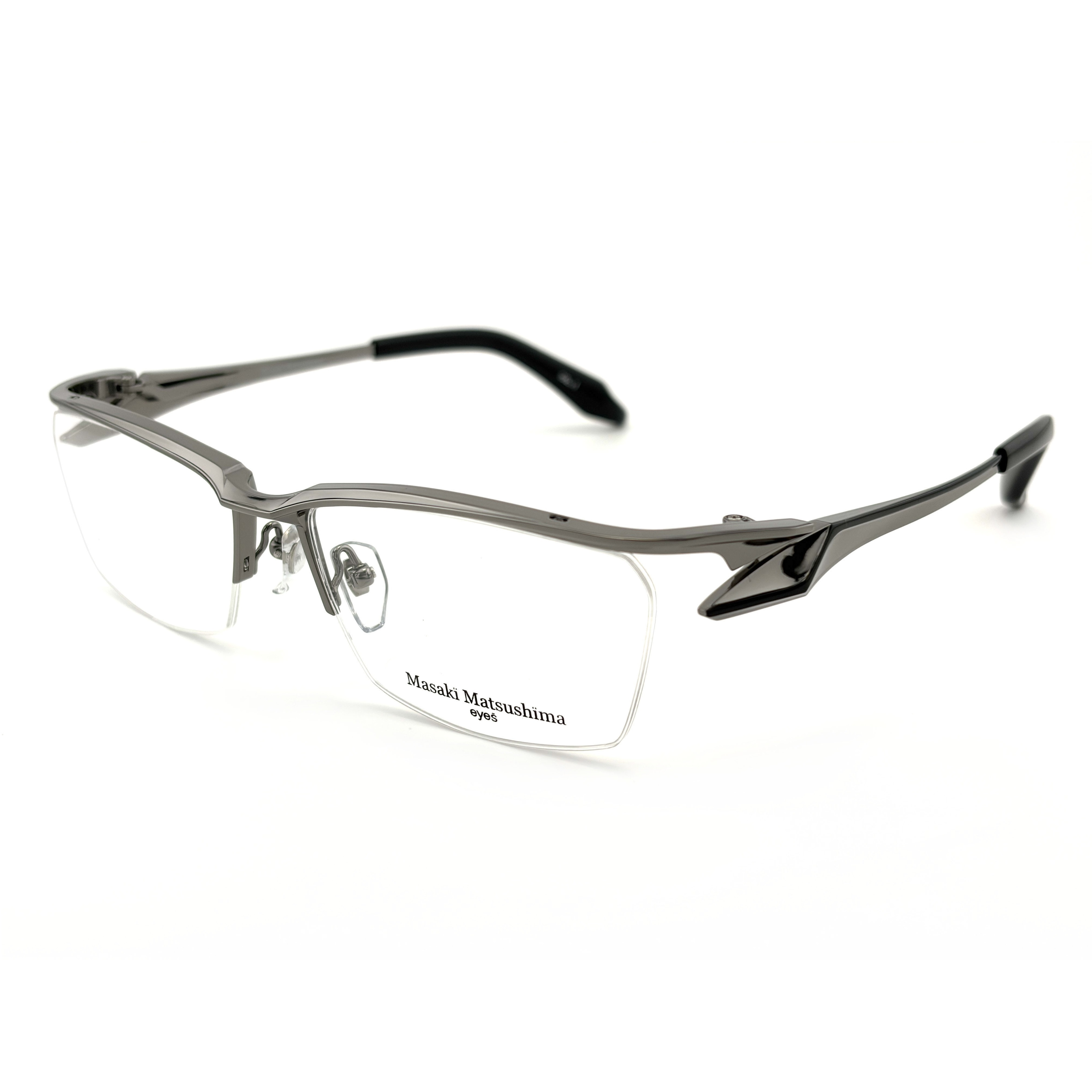 【Masaki】MF1312 C1 半框光學眼鏡#日本製鈦金屬