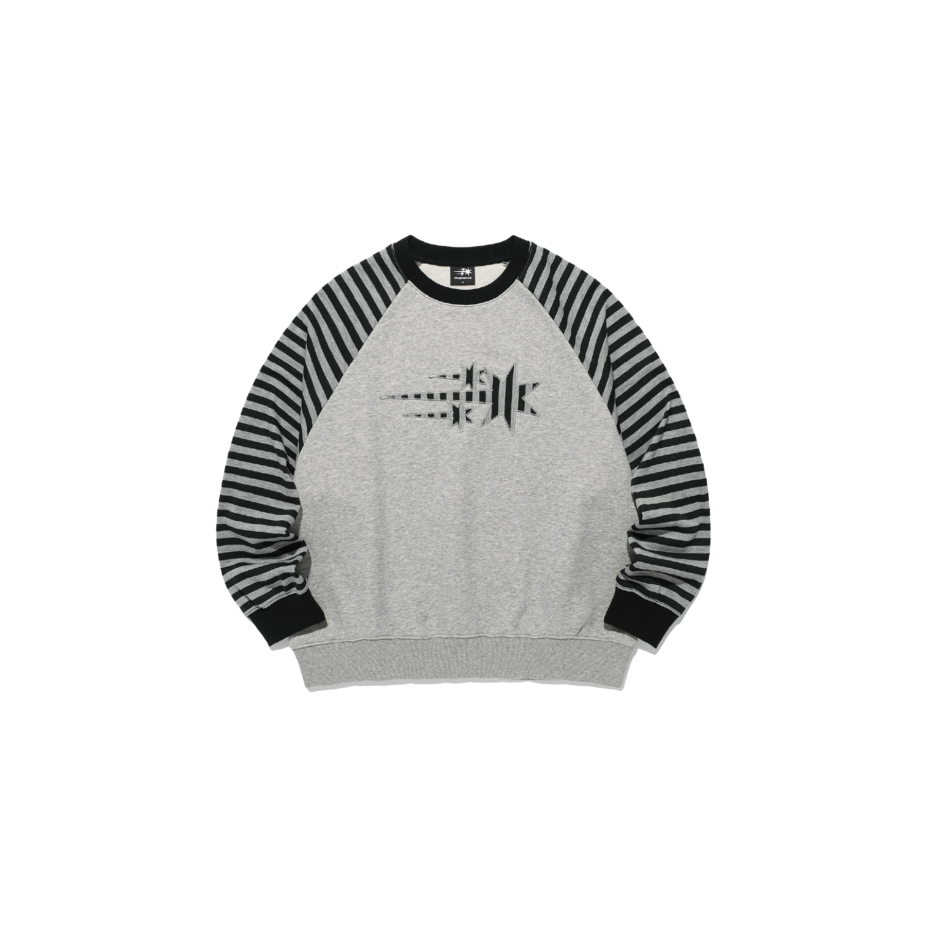 Niceghostclub STRIPE 3STAR RAGLAN SWEATSHIRTS 拉克蘭袖 條紋 衛衣 長袖 上衣