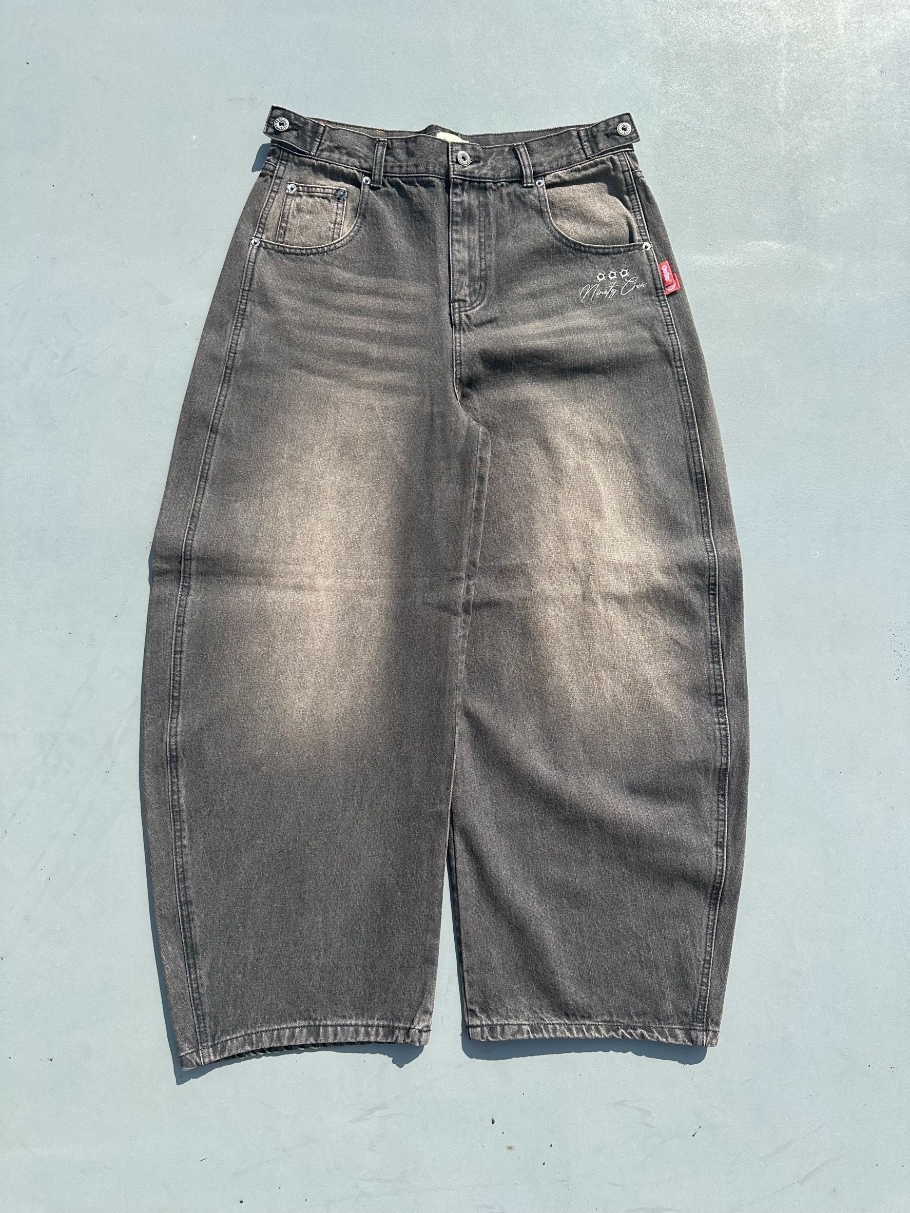 Bullet Logo Denim Buggy Pants