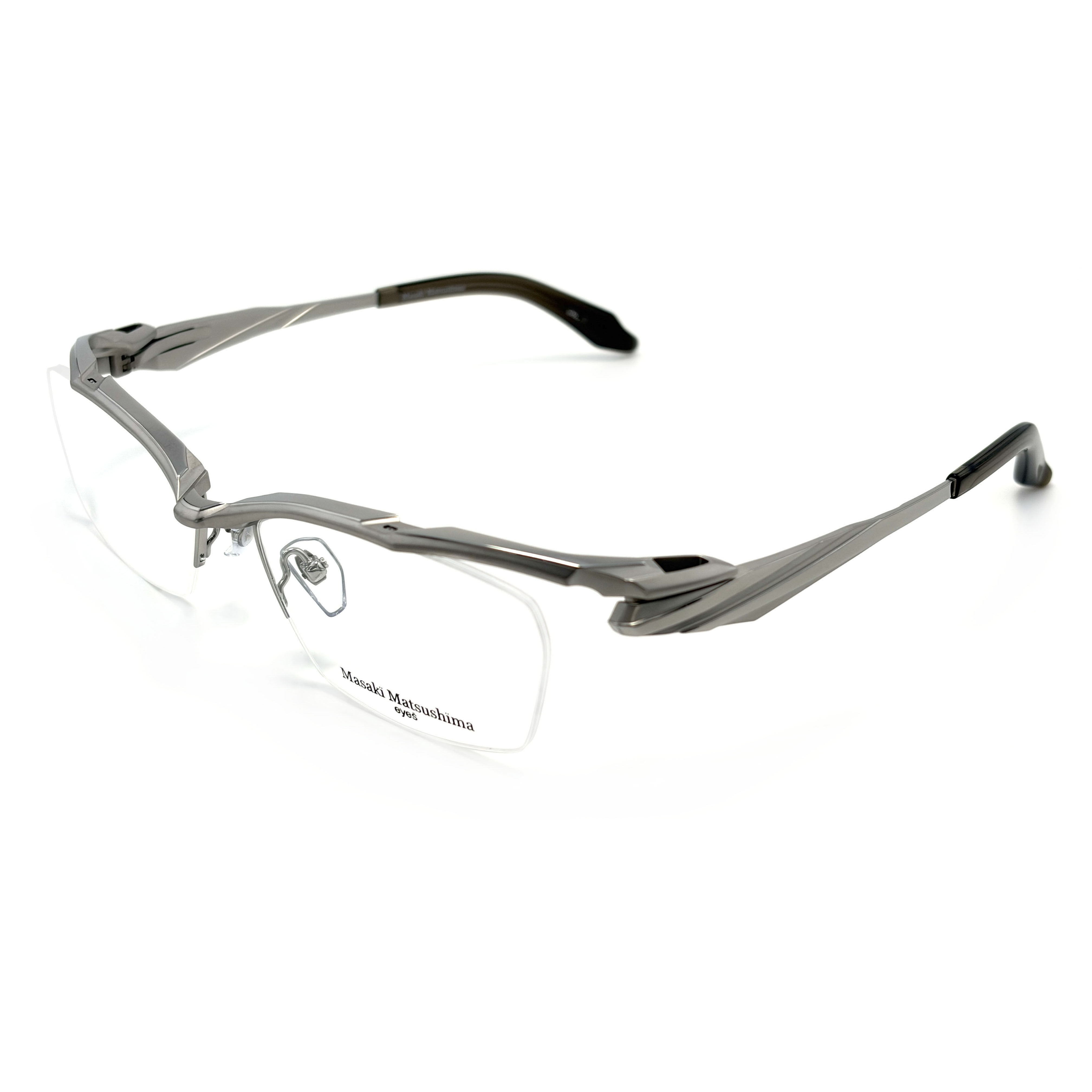 【Masaki】MF1309 C1 半框光學眼鏡#日本製鈦金屬