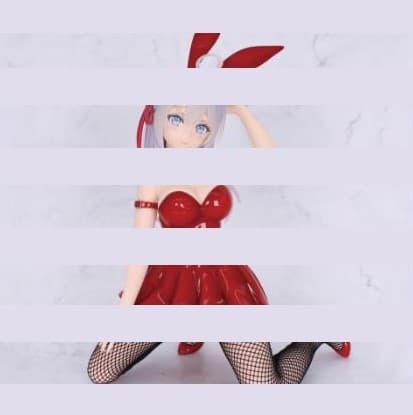 預購26/06 FANS 代理版 景品 鄰座艾莉同學 One-Seventh Carat 艾莉莎 兔女郎 RED ver.