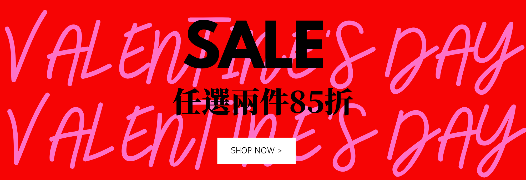 情人節♡任選兩件85折