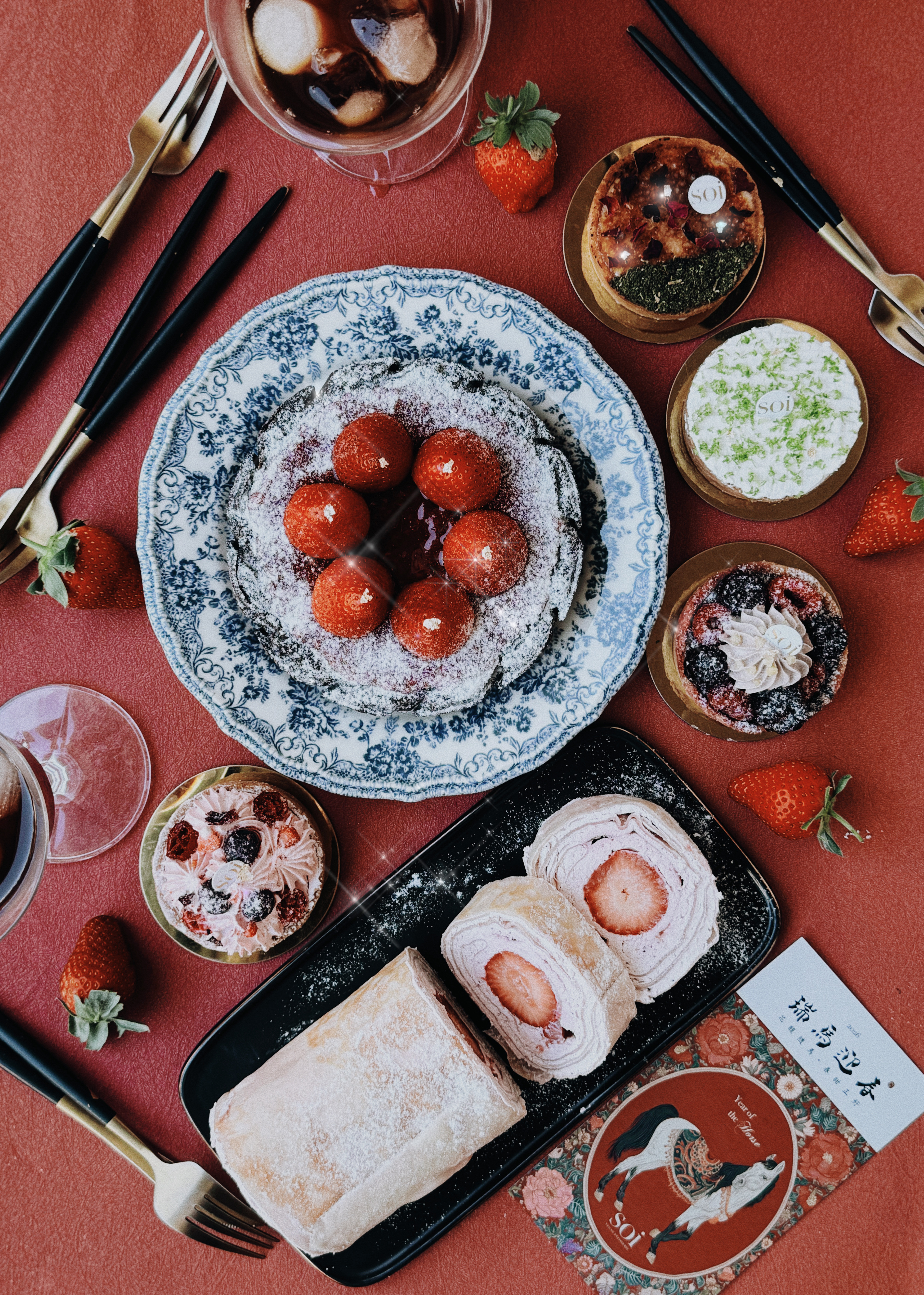【Free shipping 】🧧Lunar New Year Vegan Cake Series