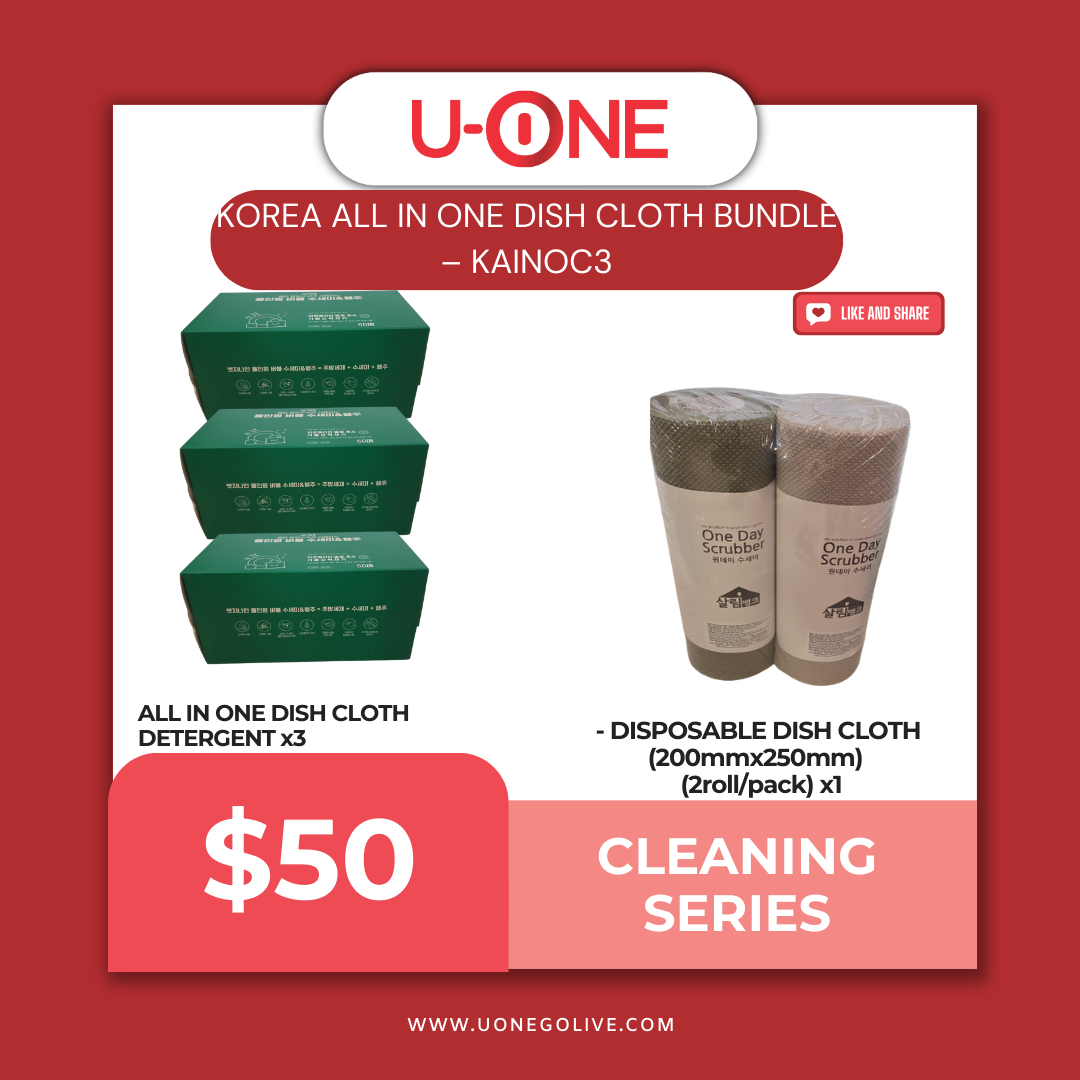 KOREA ALL IN ONE DISH CLOTH BUNDLE – KAINOC3