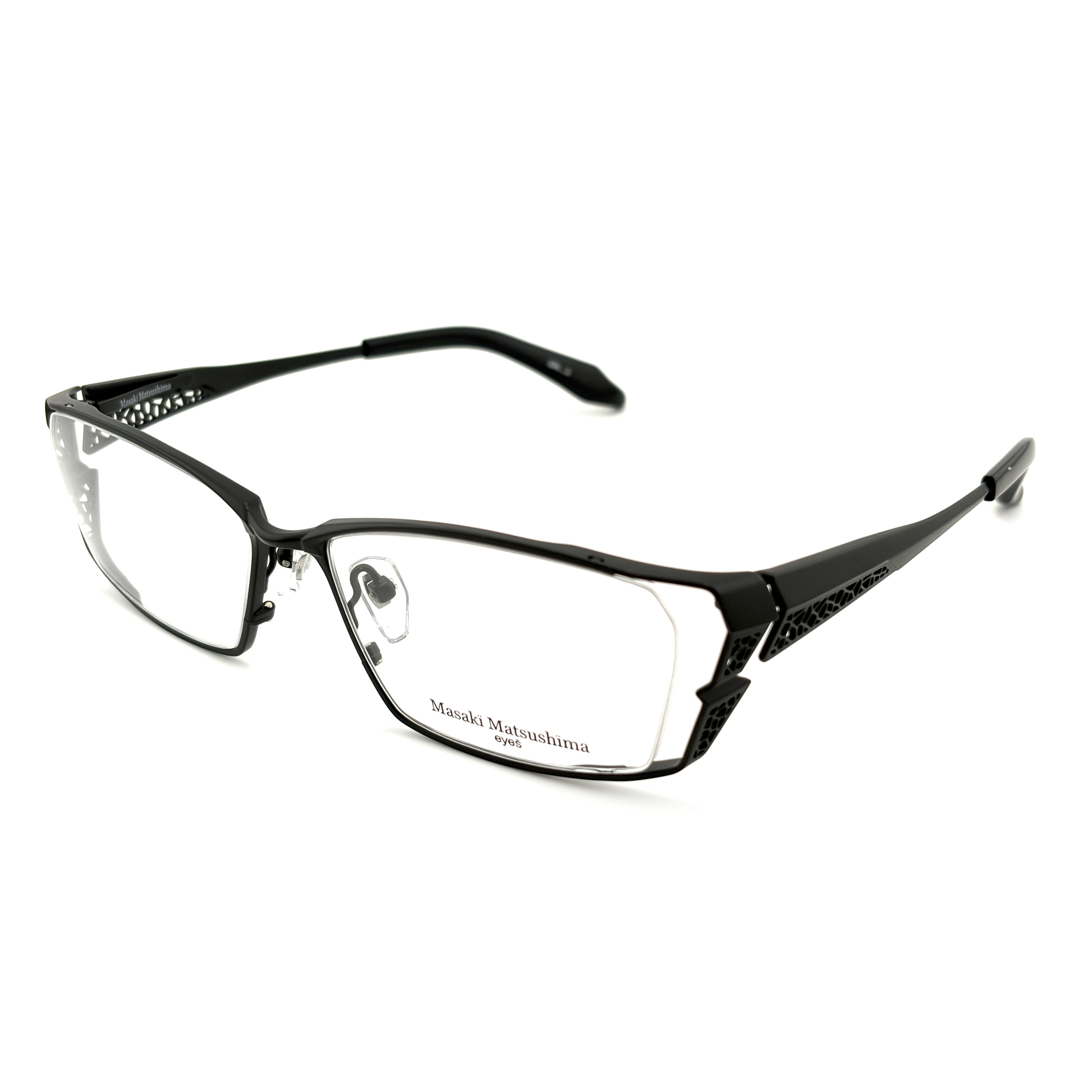 【Masaki】MF1304 C3 方框光學眼鏡 日本製鈦金屬♣ (霧黑)