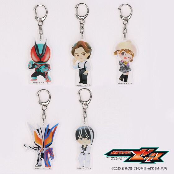 244944 Pbandai 預訂 2026/4月 仮面ライダーゼッツ　デフォルメ　アクリルチャーム　5種