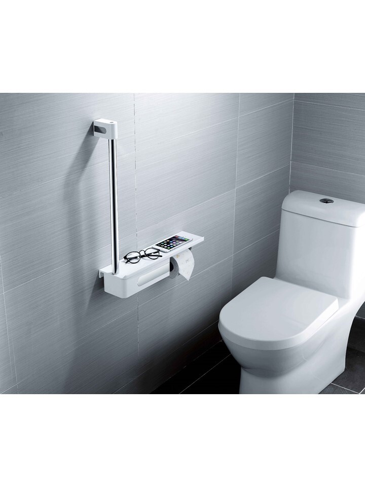 B1D-135多功能置物籃+安全扶手(右側)