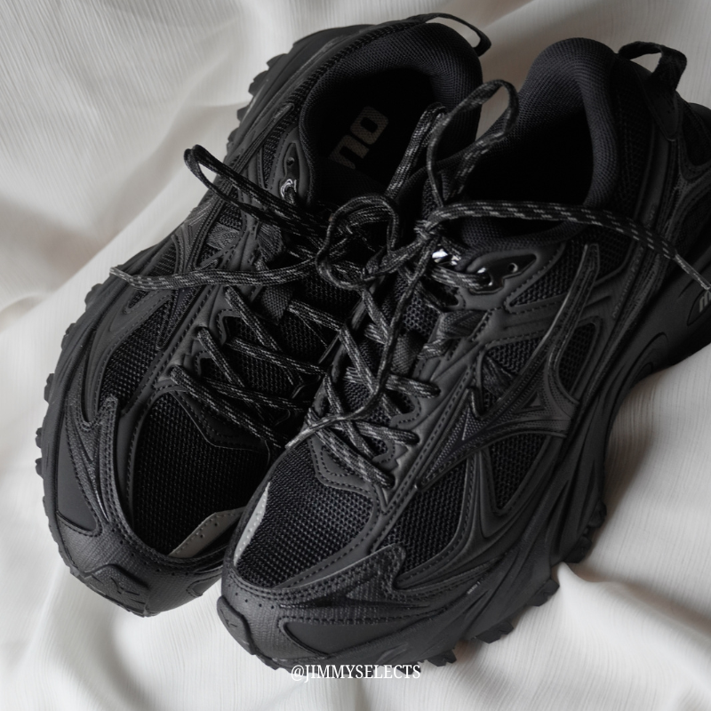 Mizuno FIYI TL V2 黑色慢跑鞋 男女同款 黑武士 穿搭鞋 減震休閒運動鞋 通勤百搭低幫跑鞋 July25