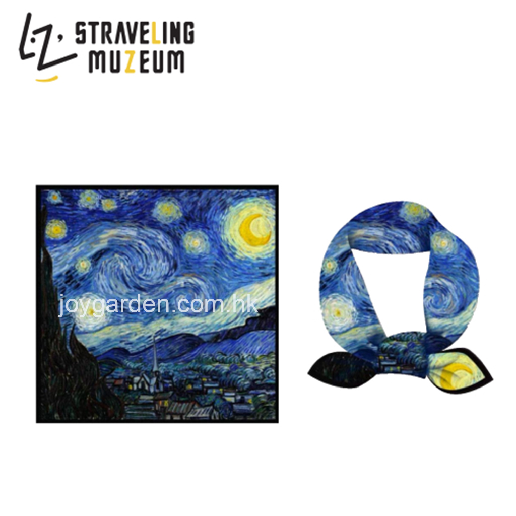 DM-A022 -  DAM Van Gogh Scarf-星夜細絲巾
