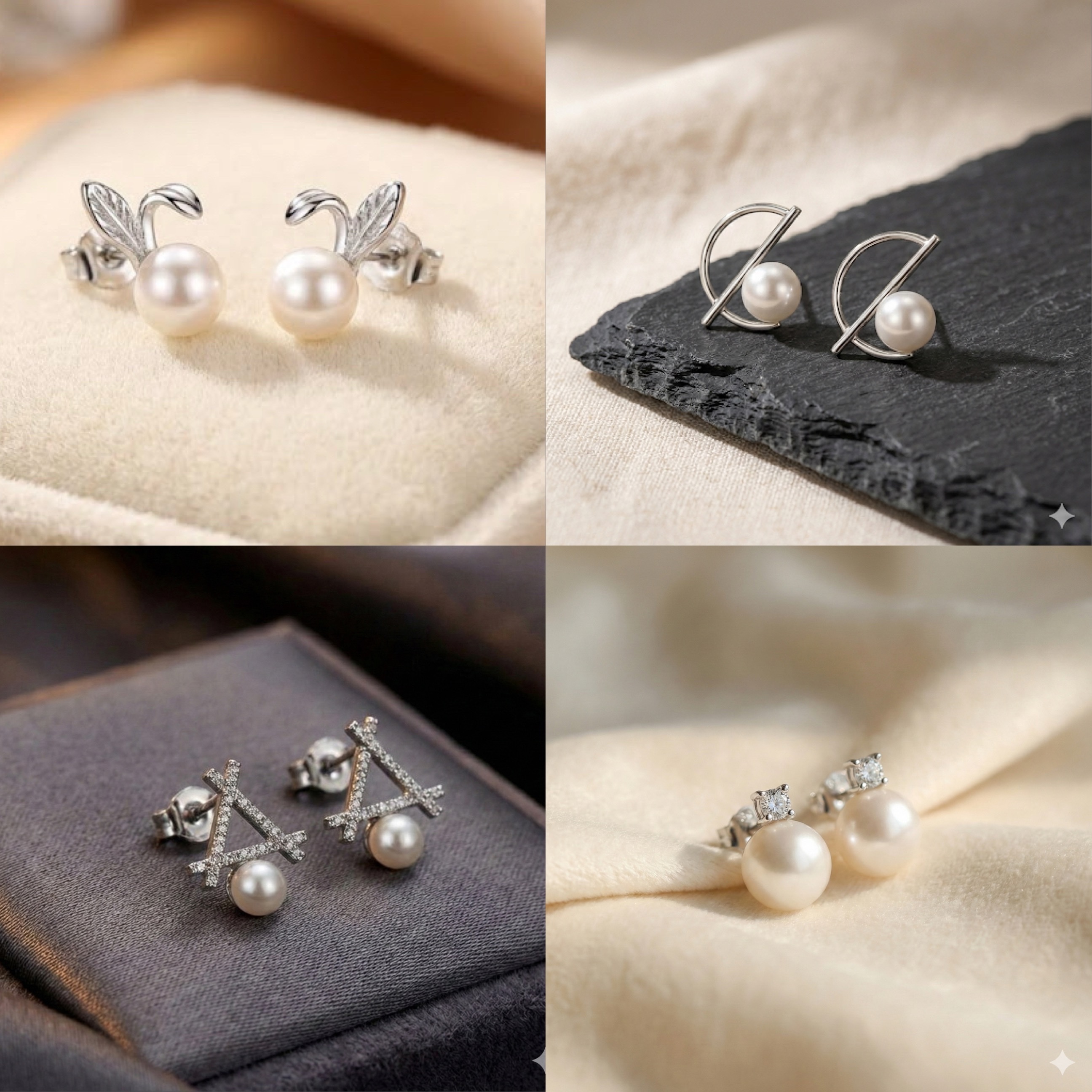 【預購】925純銀 K013104 淡水珍珠耳釘系列