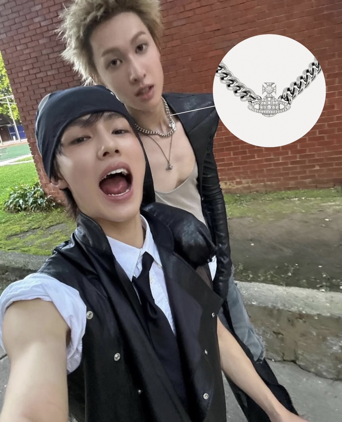 <好飾到✨> Vivienne Westwood Graziella 滿鑽星球古巴項鍊 銀