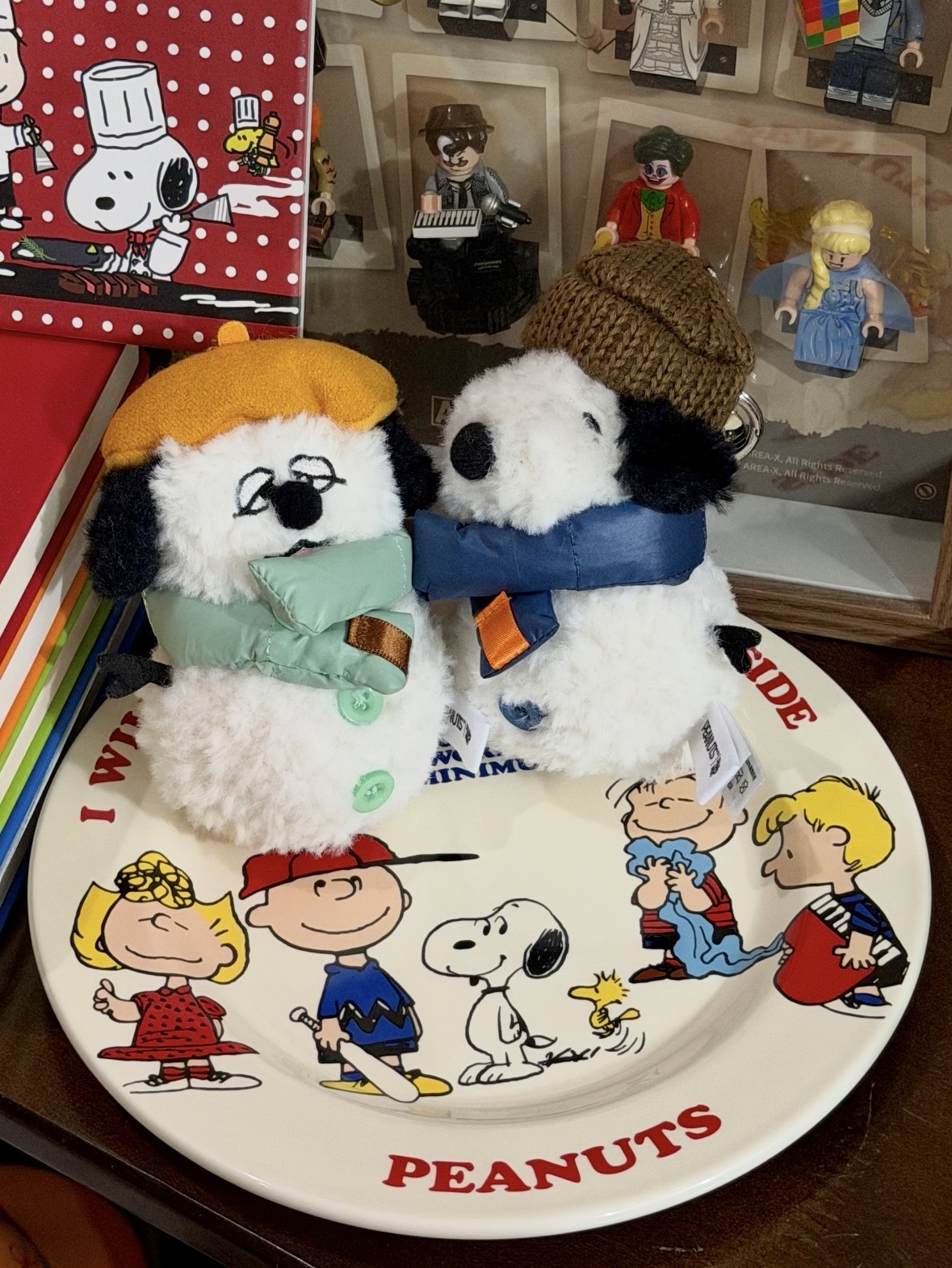 （3月初到貨）PEANUTS 冬日絨裝系列 吊飾