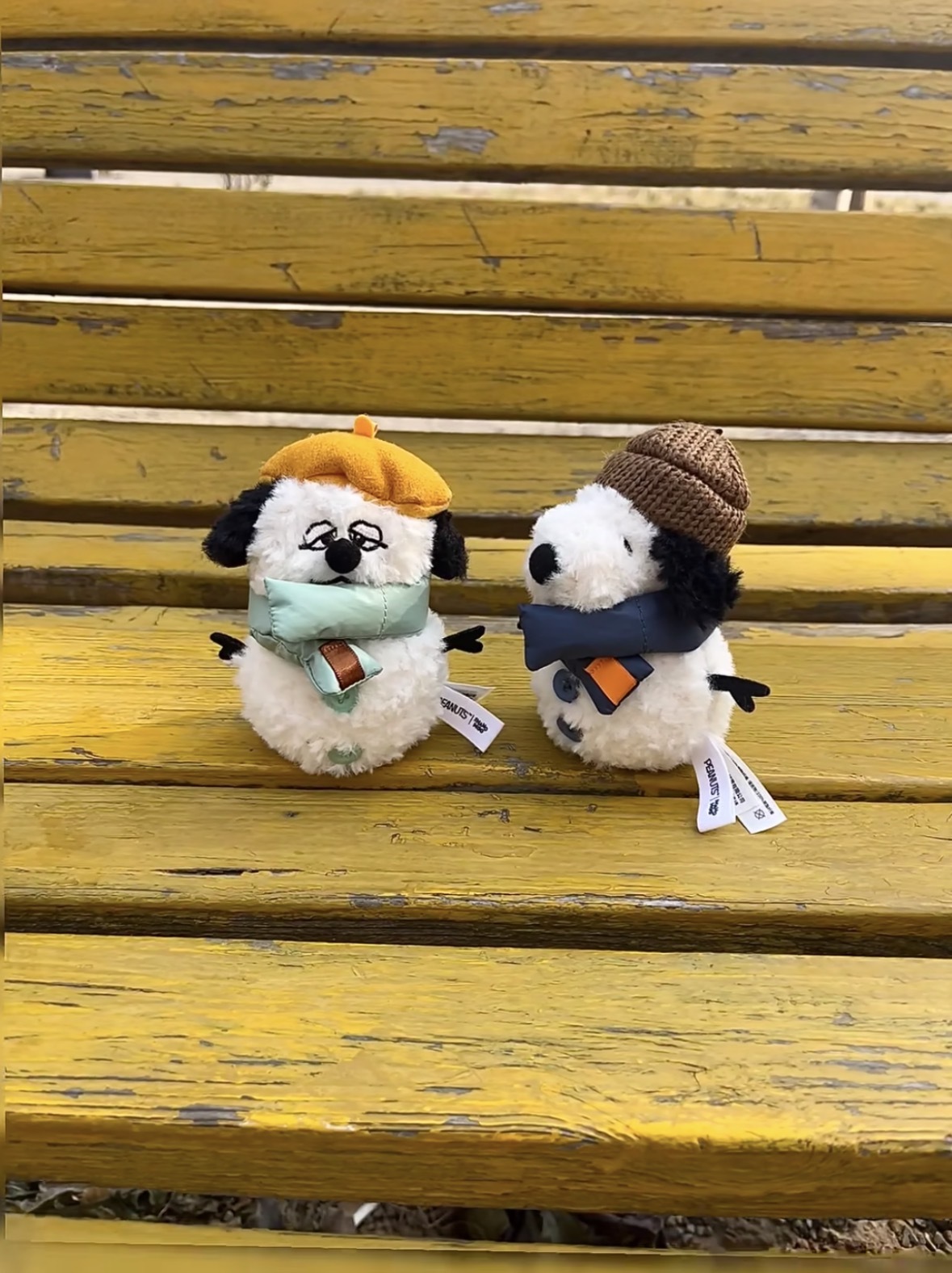 （3月初到貨）PEANUTS 冬日絨裝系列 吊飾