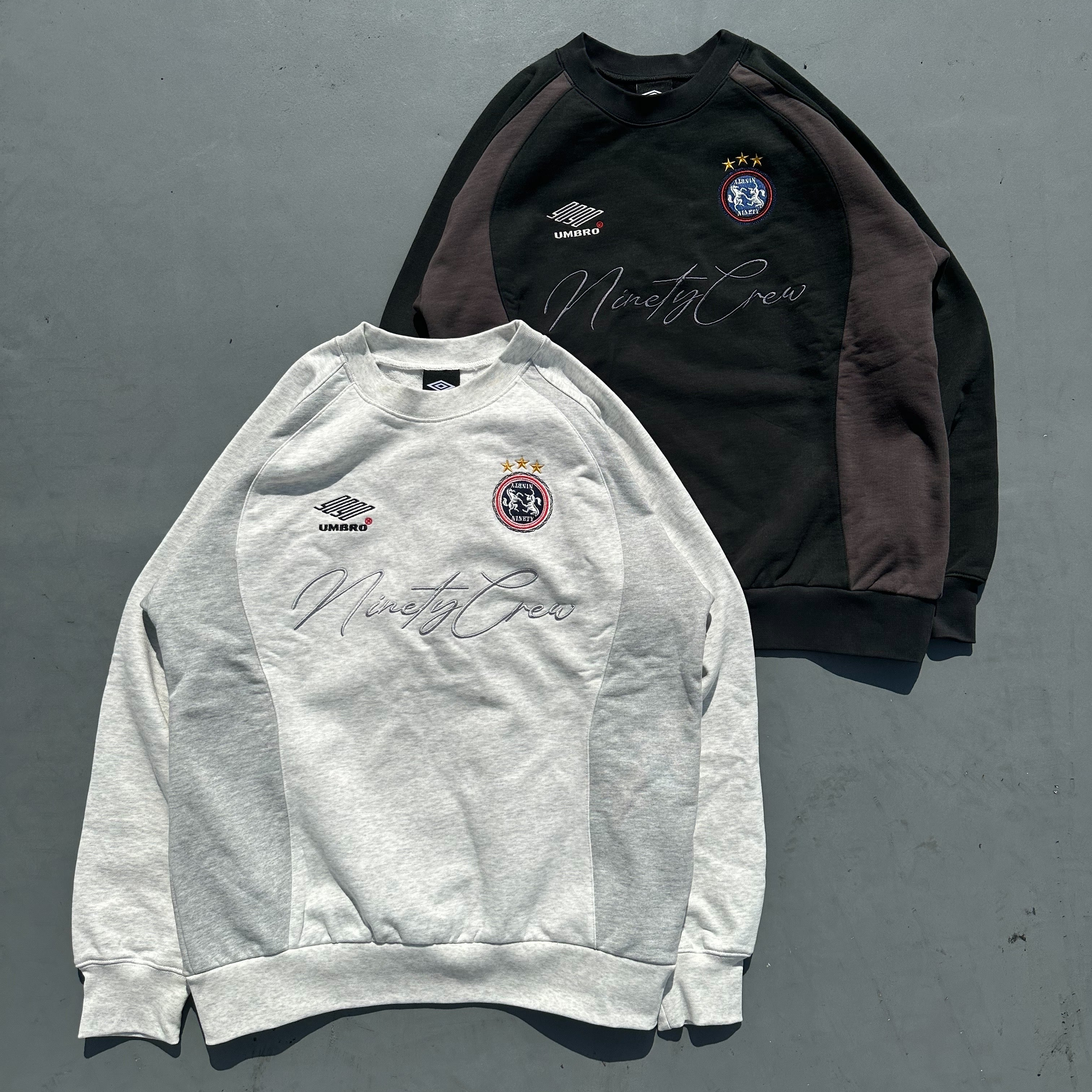9090 × umbro Emblem Crewneck Sweat