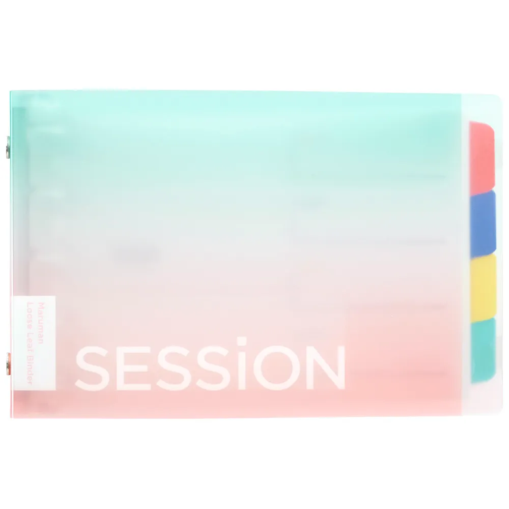 SESSION 9孔適用 5孔夾 B7 漸層｜MARUMAN 日本