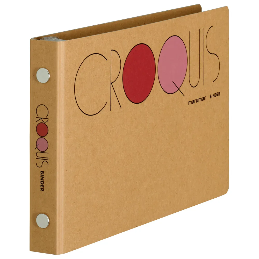 CROQUIS 迷你活頁本 9孔適用 5孔夾 B7｜MARUMAN 日本