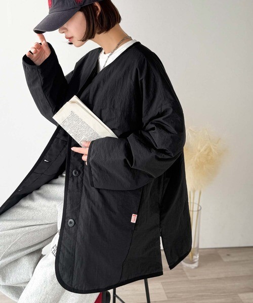 【OWN】JAVA JP 鈕扣 絎縫 外套 寬鬆 Oversize 日系 咖啡色 黑色