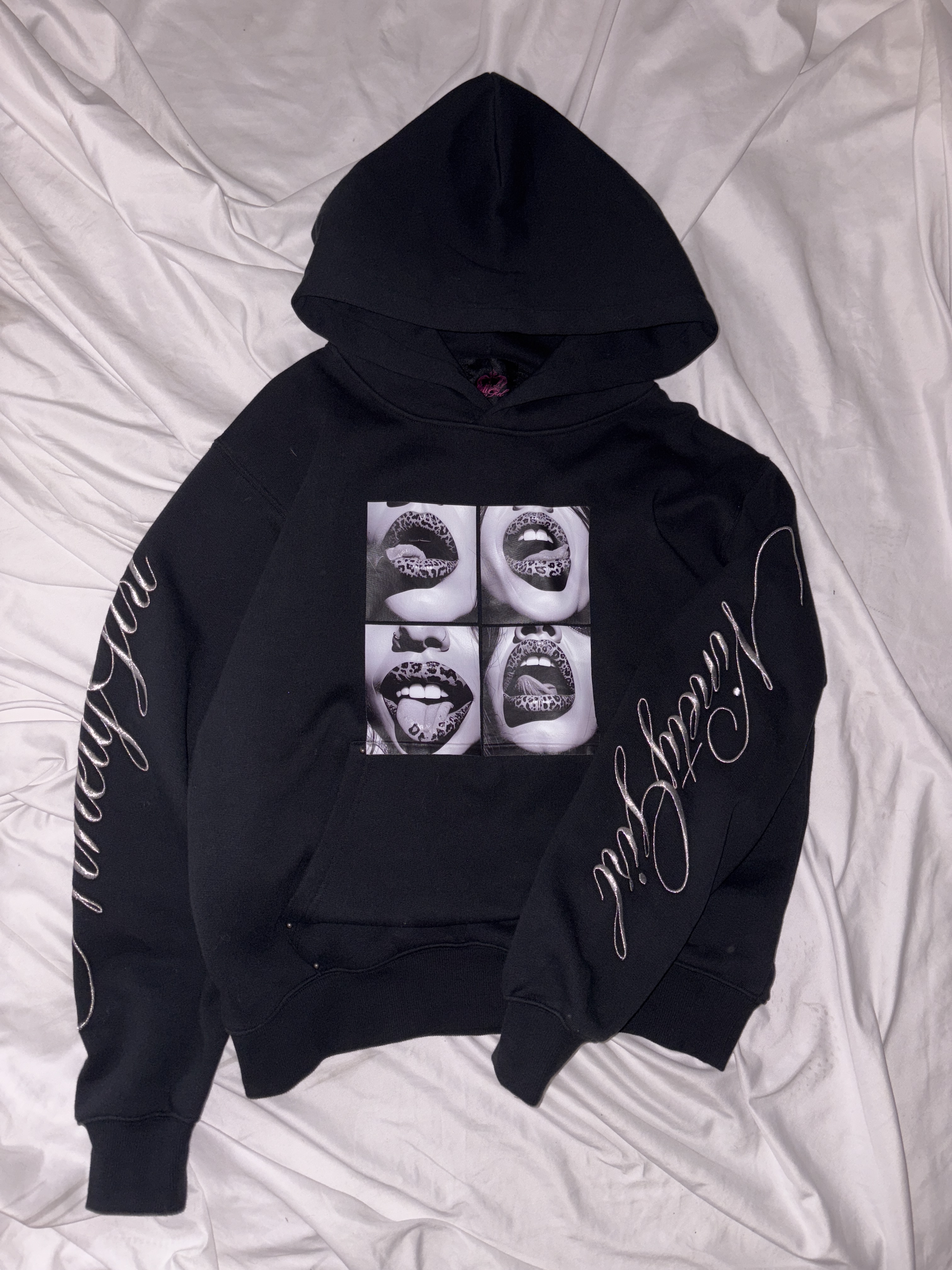 Rip Print Hoodie