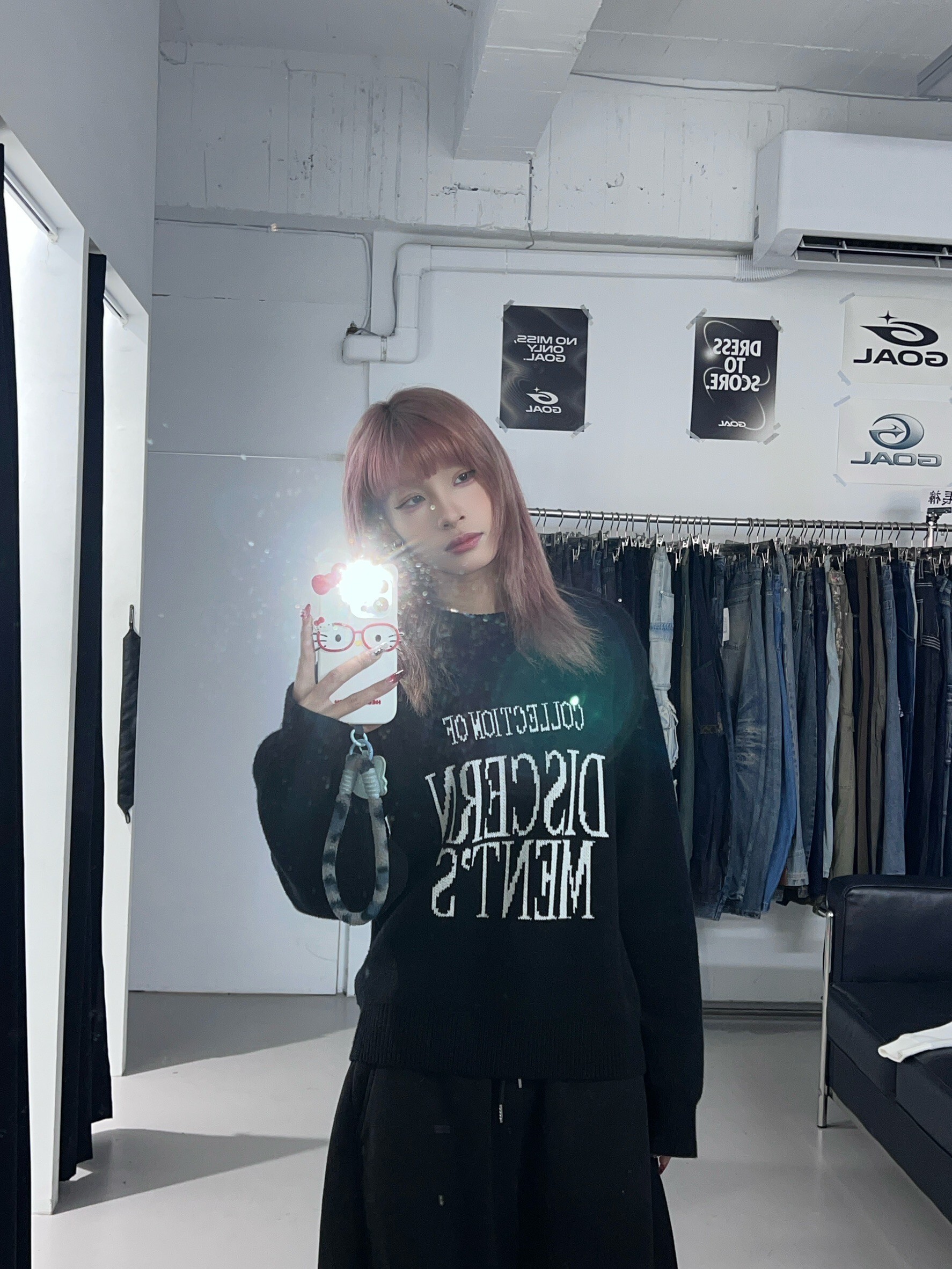 (GOAL)DCM短版合身針織毛衣 男款2343