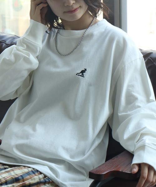 日本 Kangol x CORPUS TOKYO Logo Crewneck L/S T-Shirt [GR25EF029S]