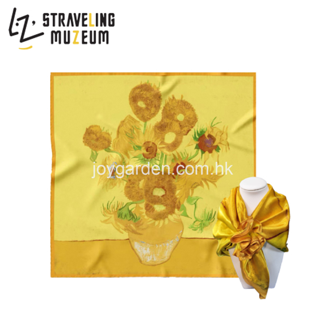 DM-B005 -  DAM Van Gogh Scarf-太陽花大絲巾