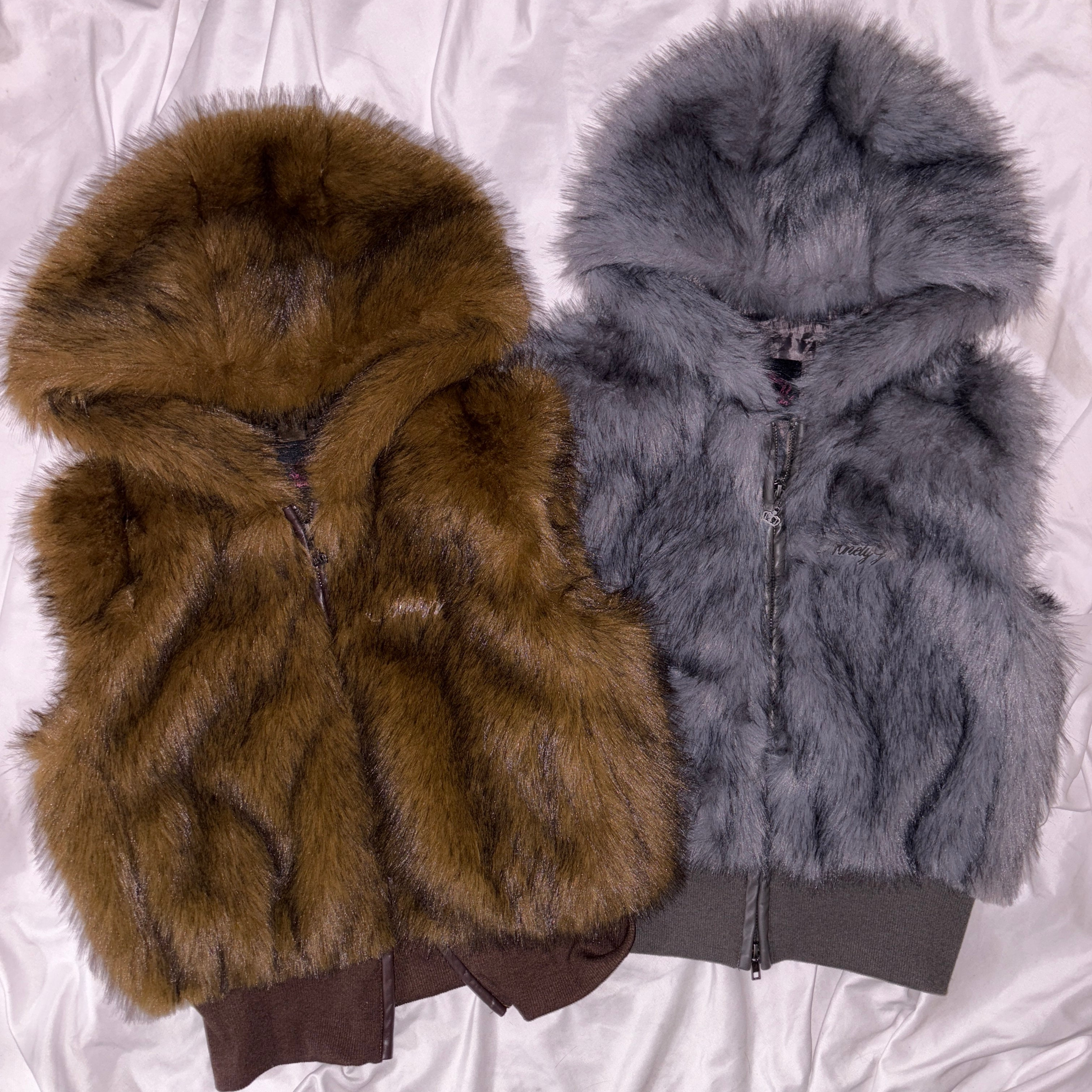 Faux Fur Hood Vest