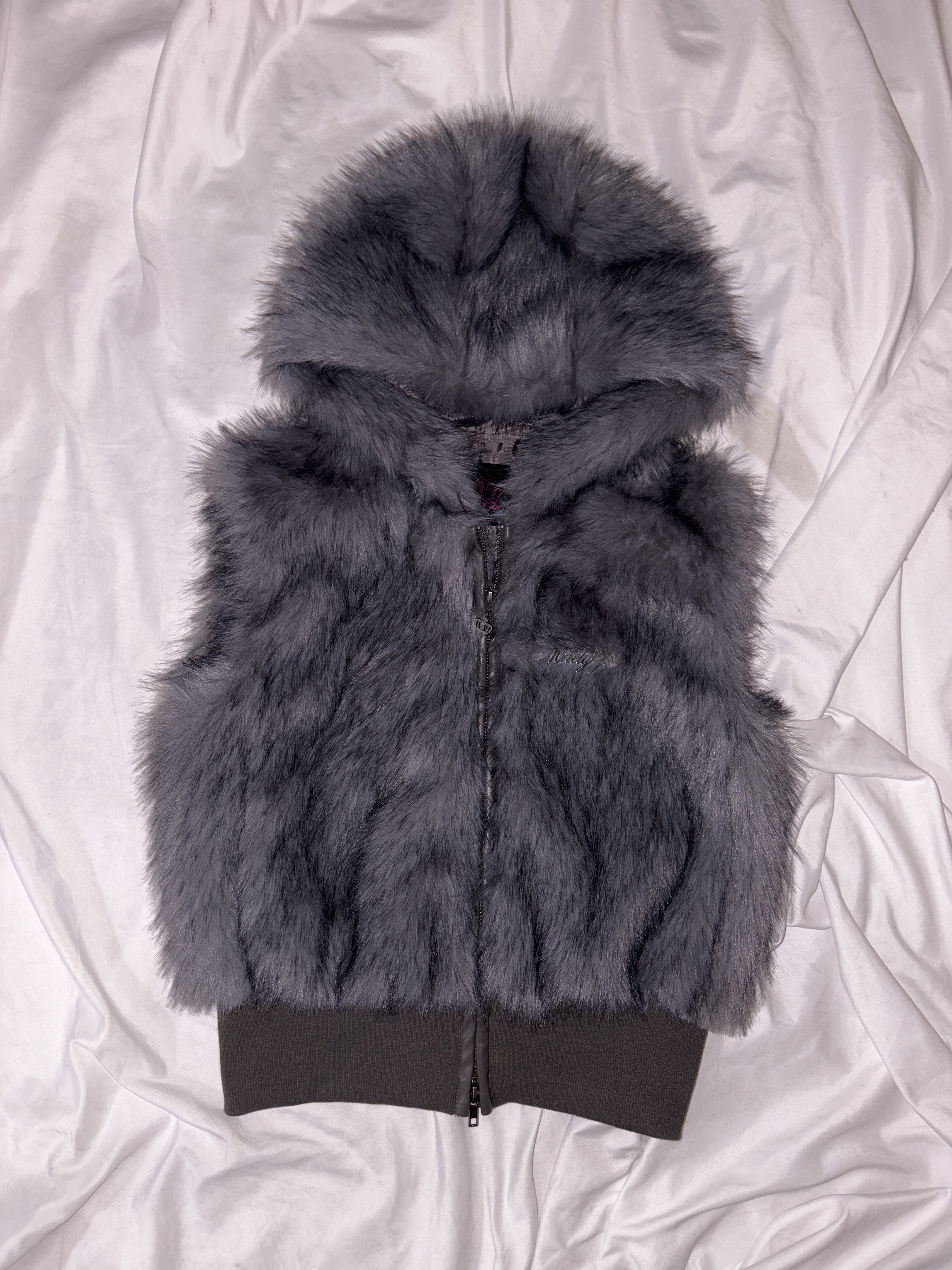 Faux Fur Hood Vest