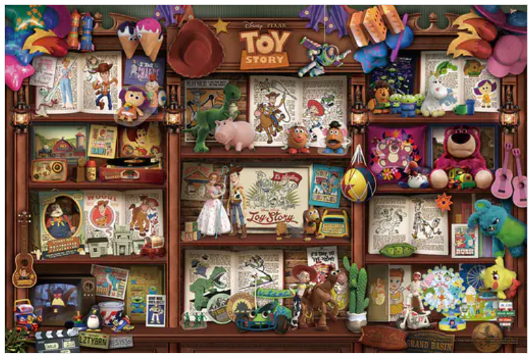 反斗奇兵 -玩具總動員的書架 (外加裝飾)