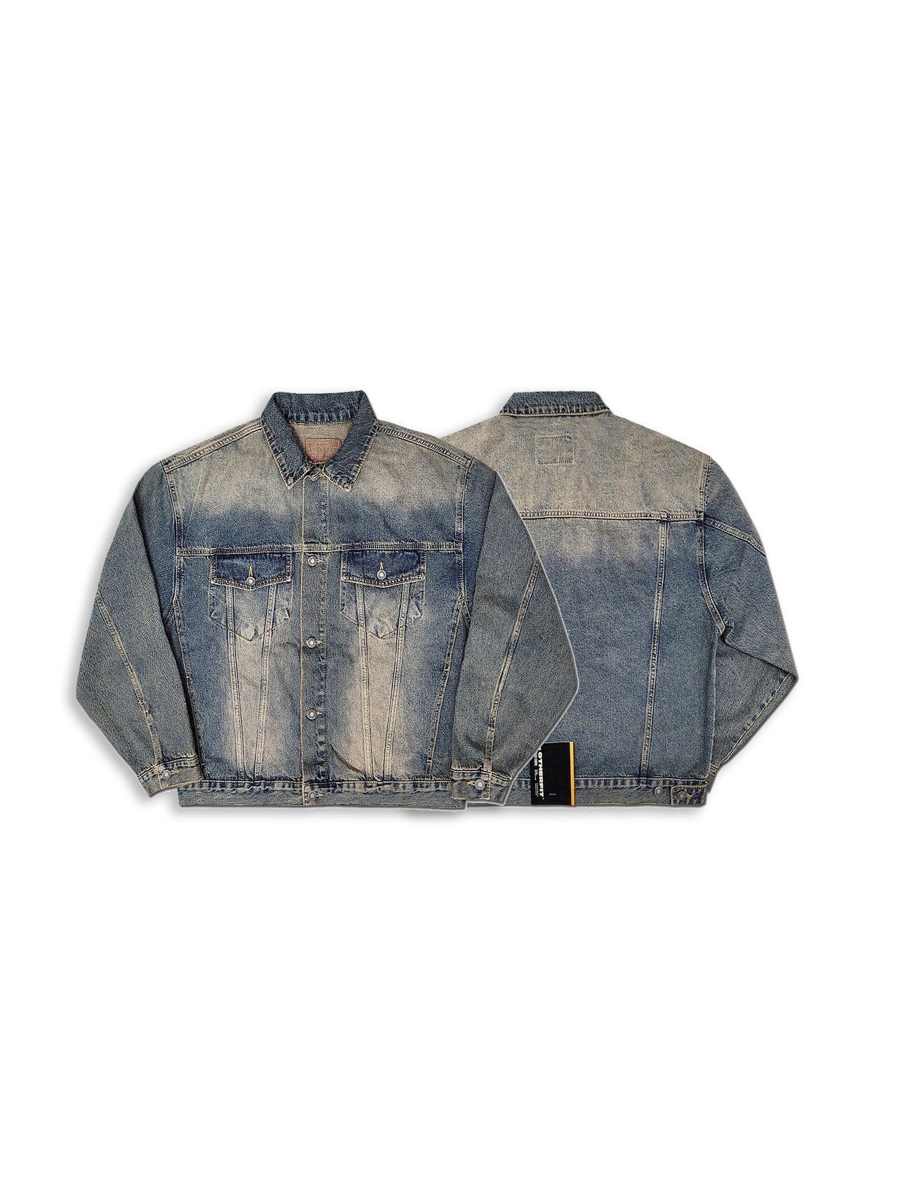 洗水開胸牛仔褸 OTHERFIT-003JK