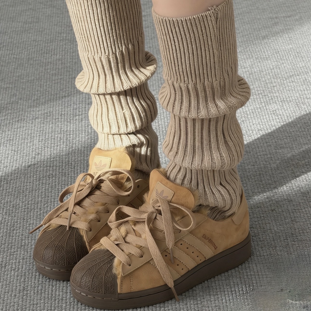 ADIDAS ORIGINALS SUPERSTAR II 焦糖 美拉德色系 貝殼鞋 休閒鞋 女鞋 KI2969