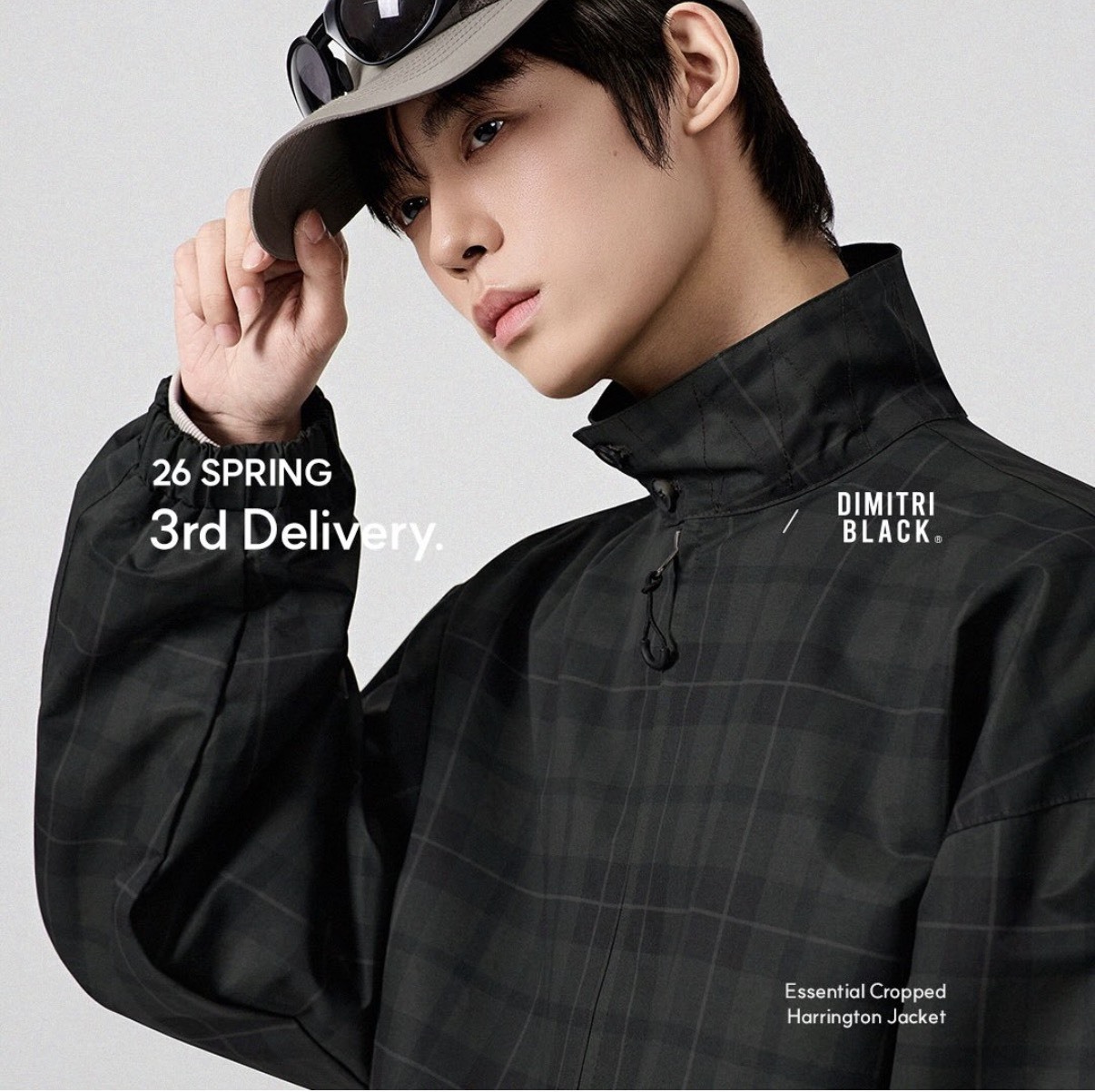 【OWN】Dimitri Black 立領 格紋 外套 鈕扣 拉鍊 復古 潮流 防水 防風 秋冬 不分男女 黑色 灰色 綠色 咖啡色