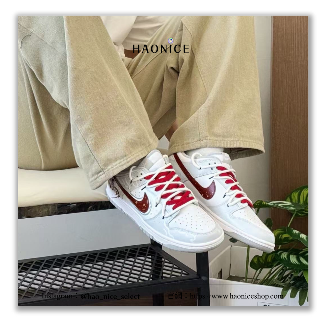 【HAO NICE】惡作劇訂製款🔥Nike Dunk Low 2026 馬年新春🐎 龍馬吉祥 喜慶 紅灰色 板鞋 籃球鞋