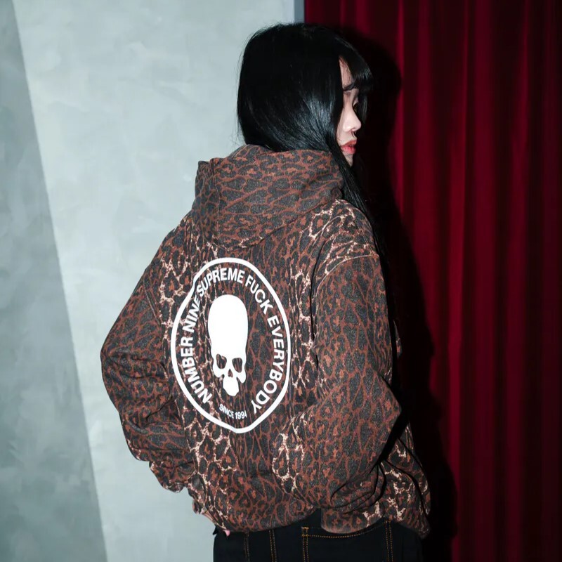 【代購】Supreme × Number (N)ine 聯名連帽衛衣 FW25 WEEK16｜寬鬆親膚帽T 長袖套頭上衣 男女同款