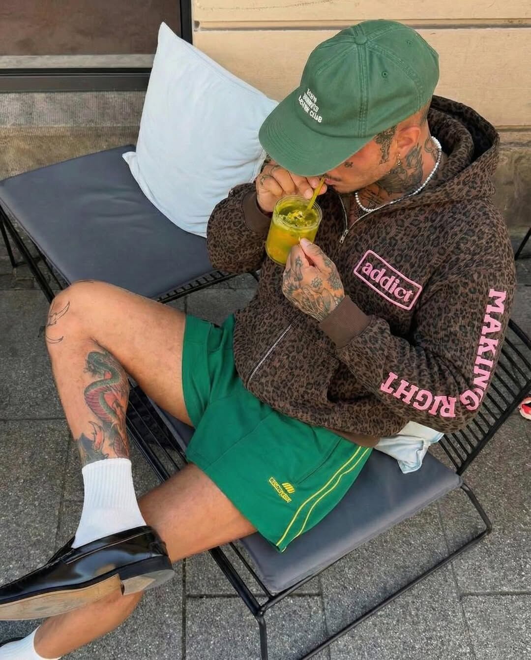 MTA｜Addict Waffle Zip (Leopard)