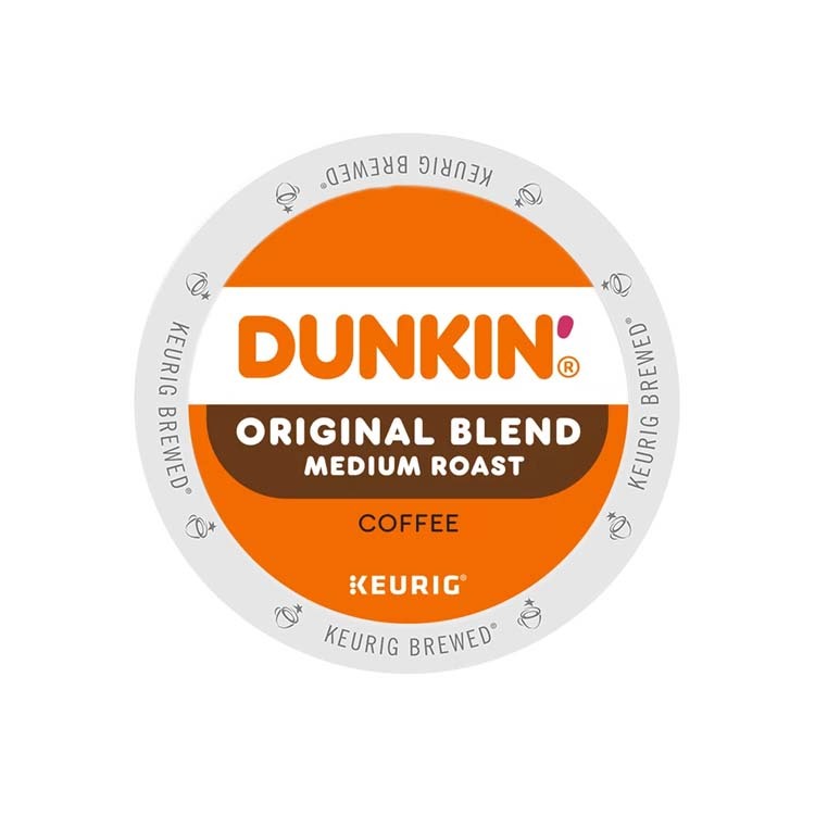 DUNKIN 傳統咖啡 K-cup 膠囊 (10 粒裝) - 中度烘焙