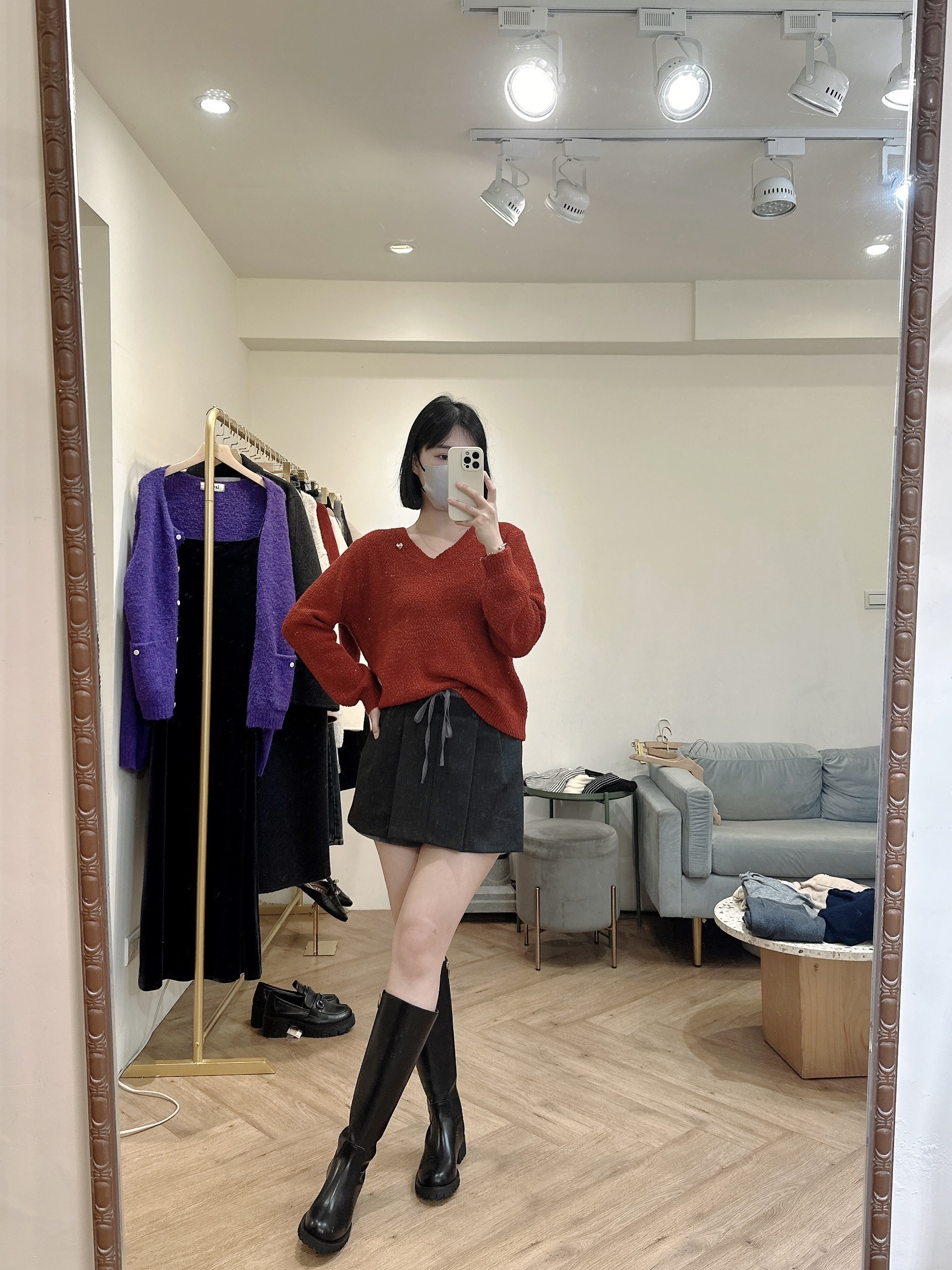 假兩件西裝褲裙