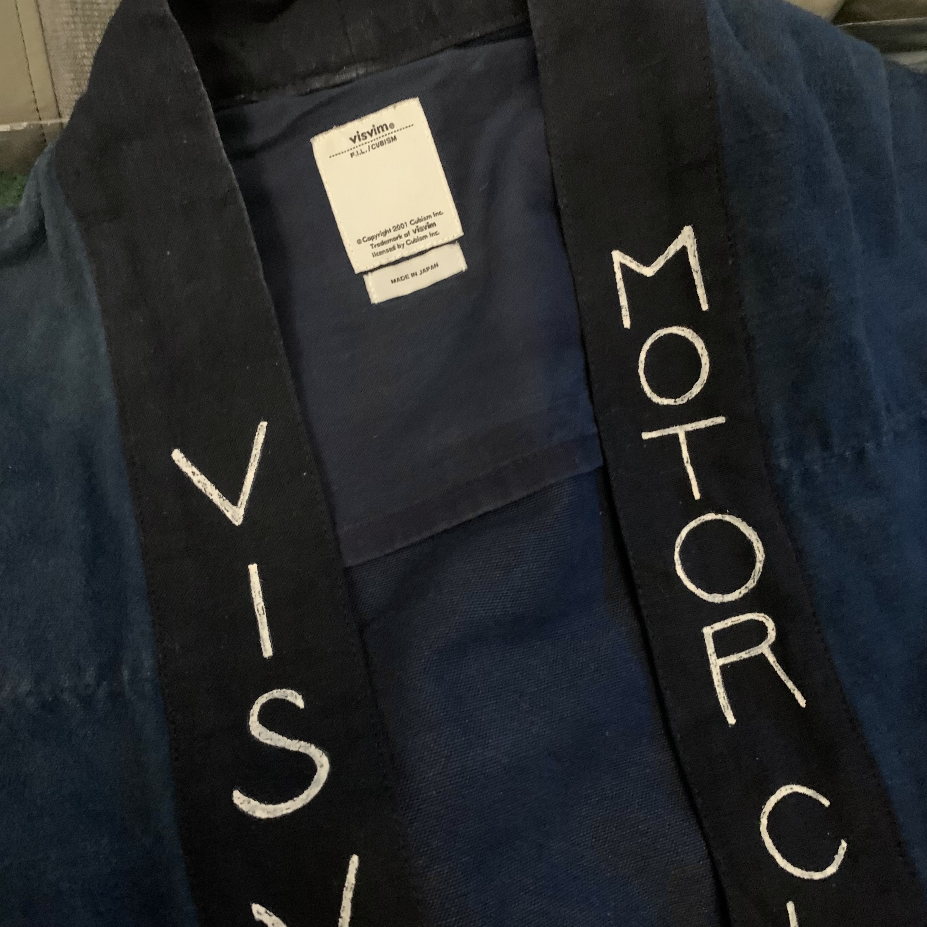 LAST PCS: VISVIM LHAMO SHIRT MOTOR CLUB - INDIGO SIZE 2 PRE ORDER ITEM (預訂中)