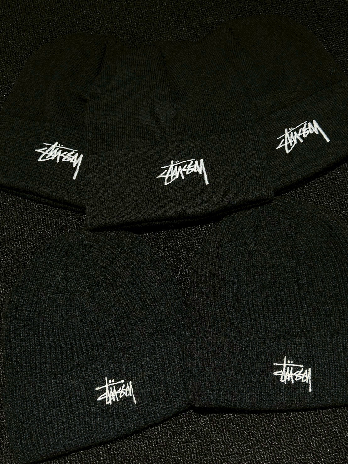STUSSY STOCK CUFF BEANIE 經典款 刺繡小Logo 毛帽