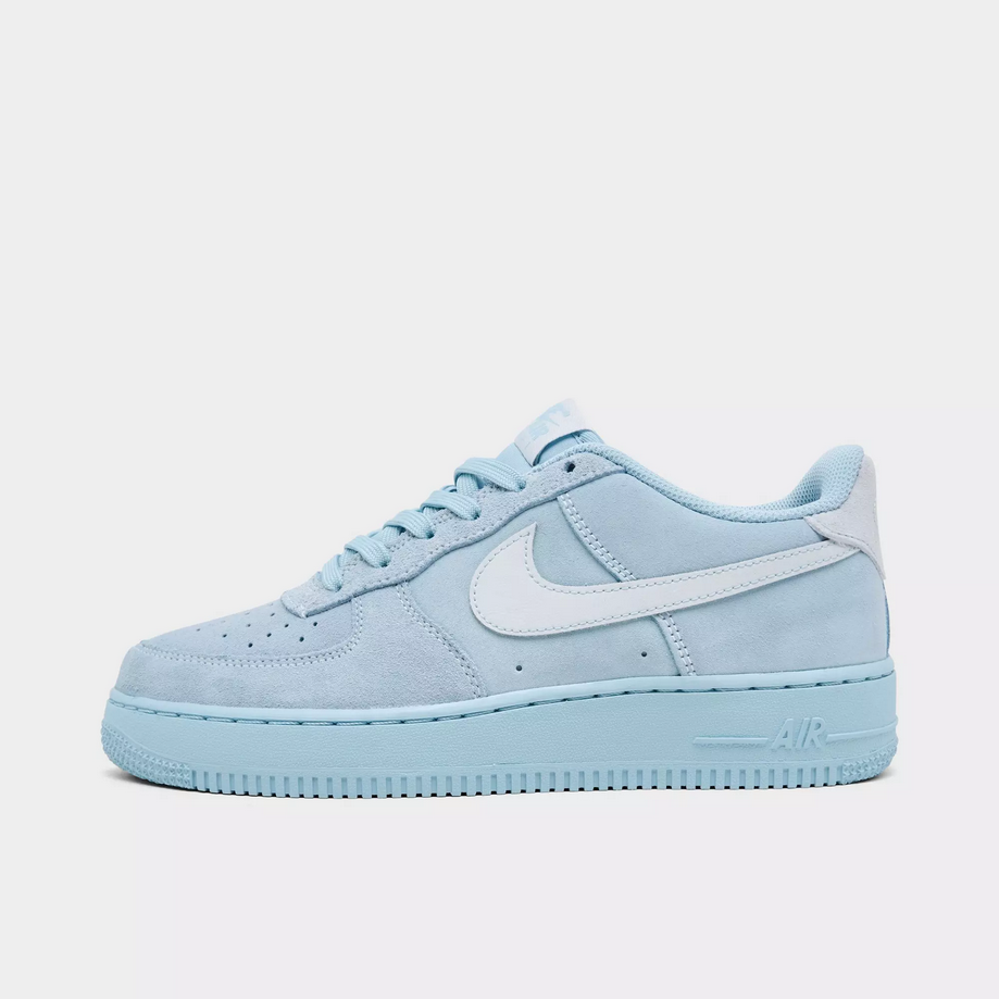 【預訂】NIKE AIR FORCE 1 LV8 麂皮霧藍-GS