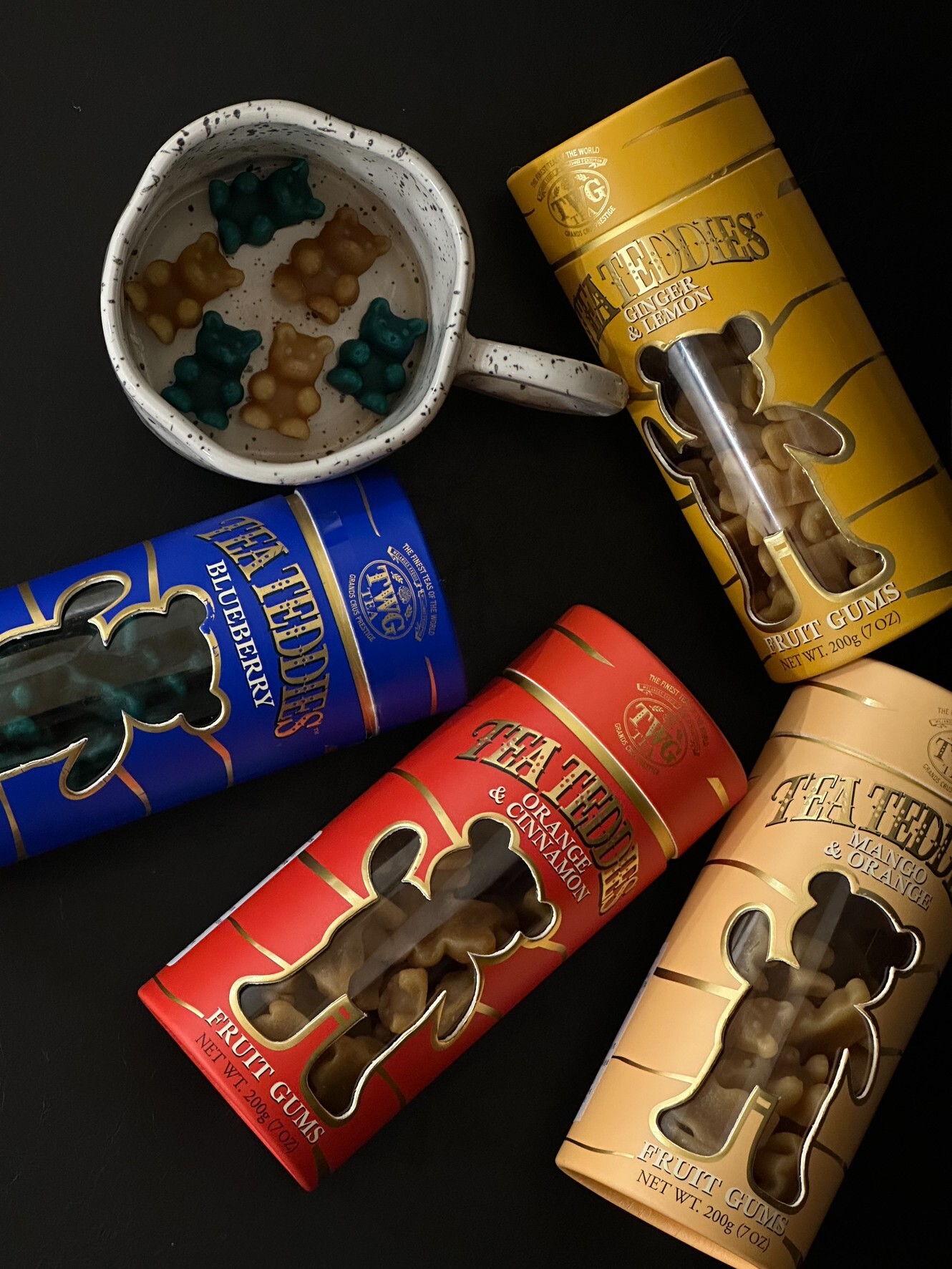 TWG Tea The Wellbeing Group 茶香 泰迪 造型 小熊軟糖 四款