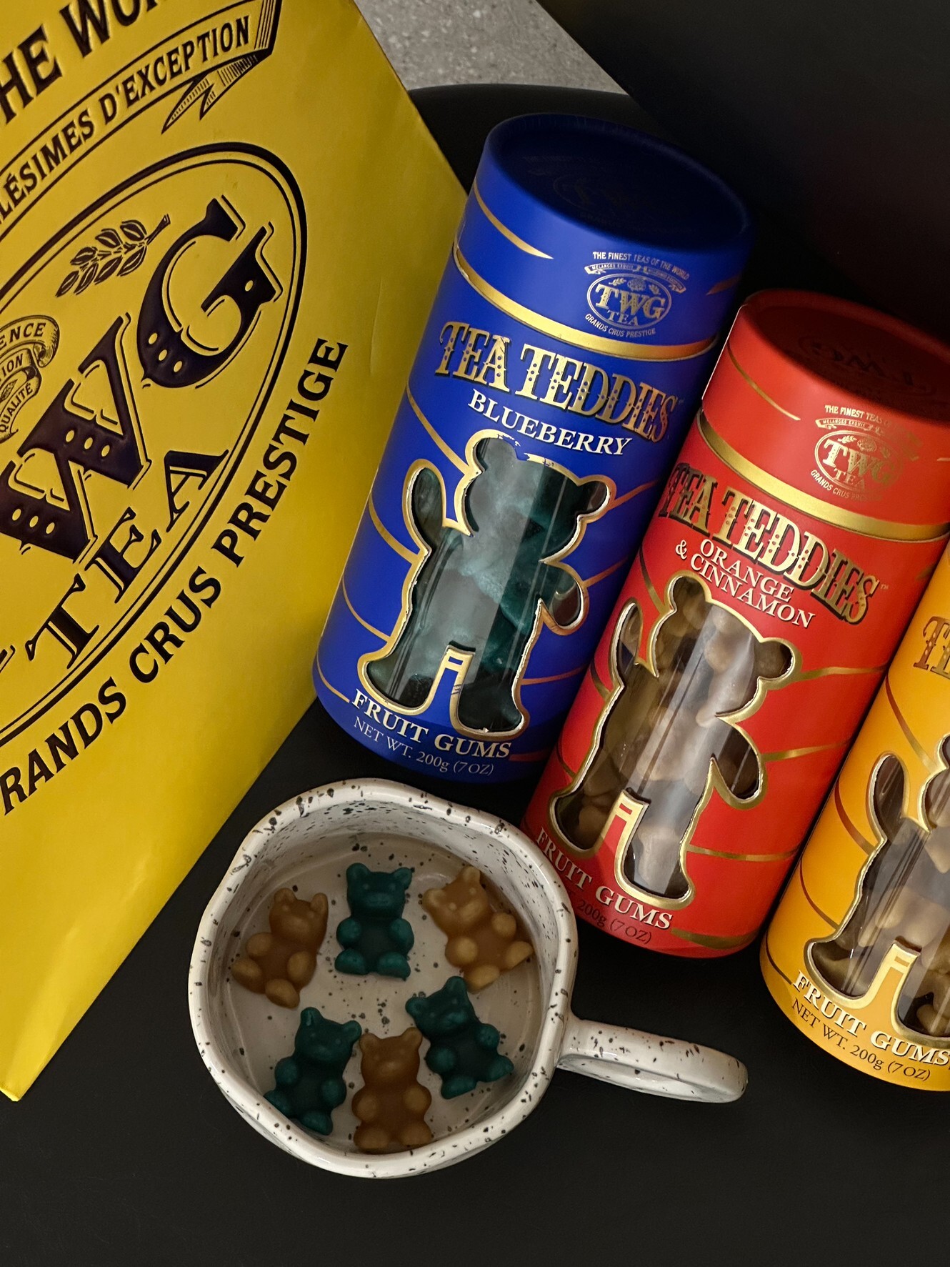 TWG Tea The Wellbeing Group 茶香 泰迪 造型 小熊軟糖 四款