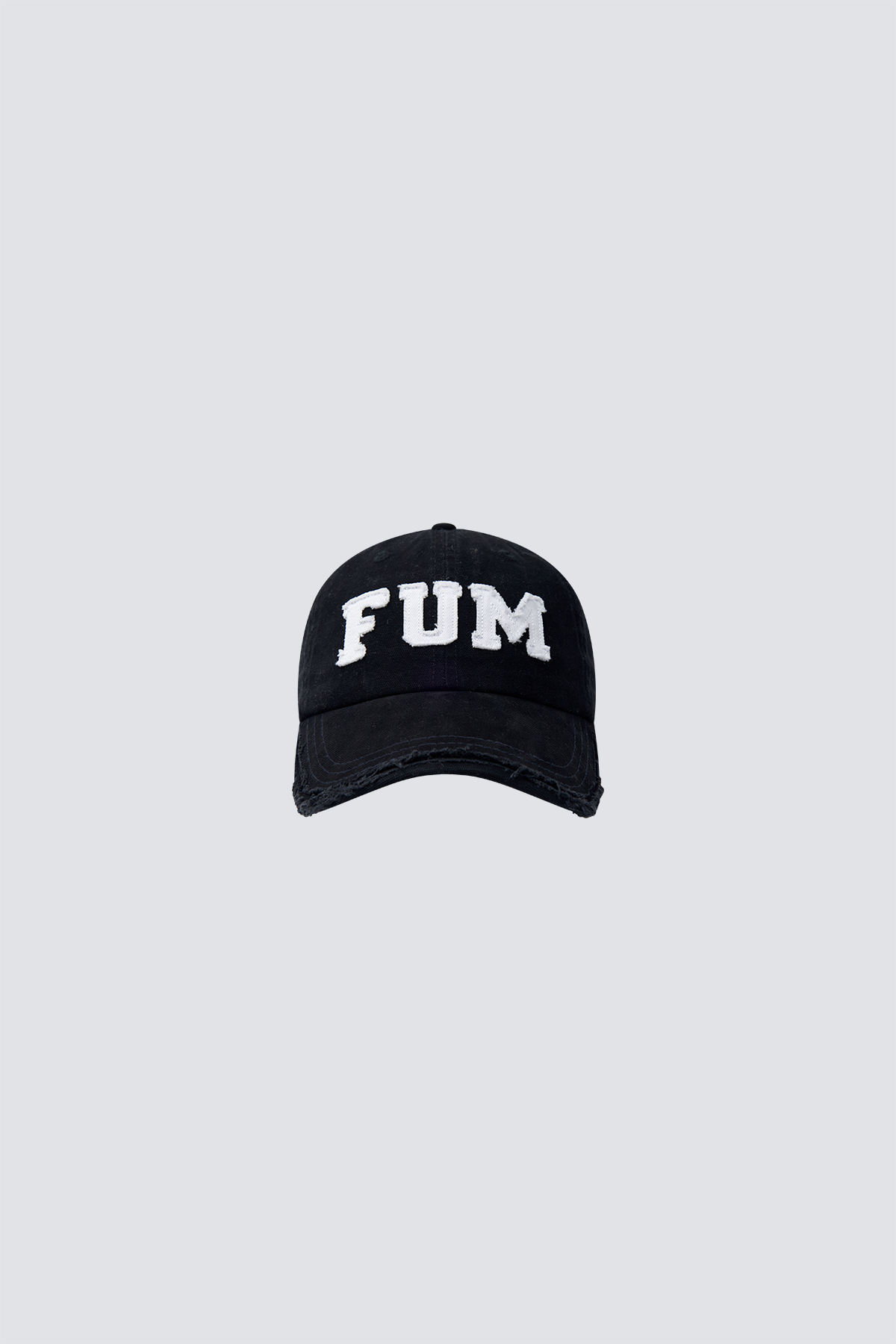 FUM Applique cap｜Black｜Hong Kong Original Design