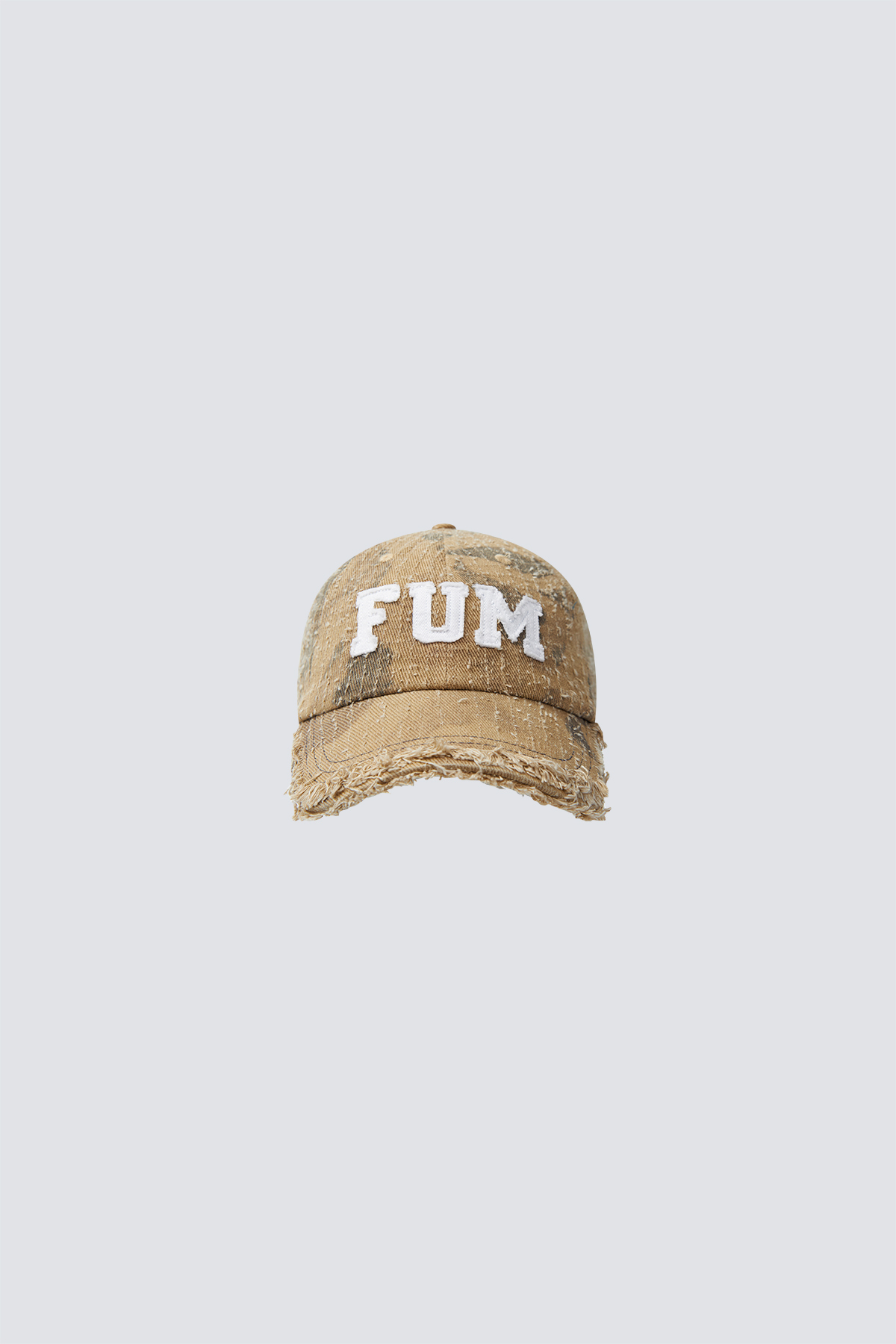 FUM Applique camo cap｜Camo｜Hong Kong Original Design