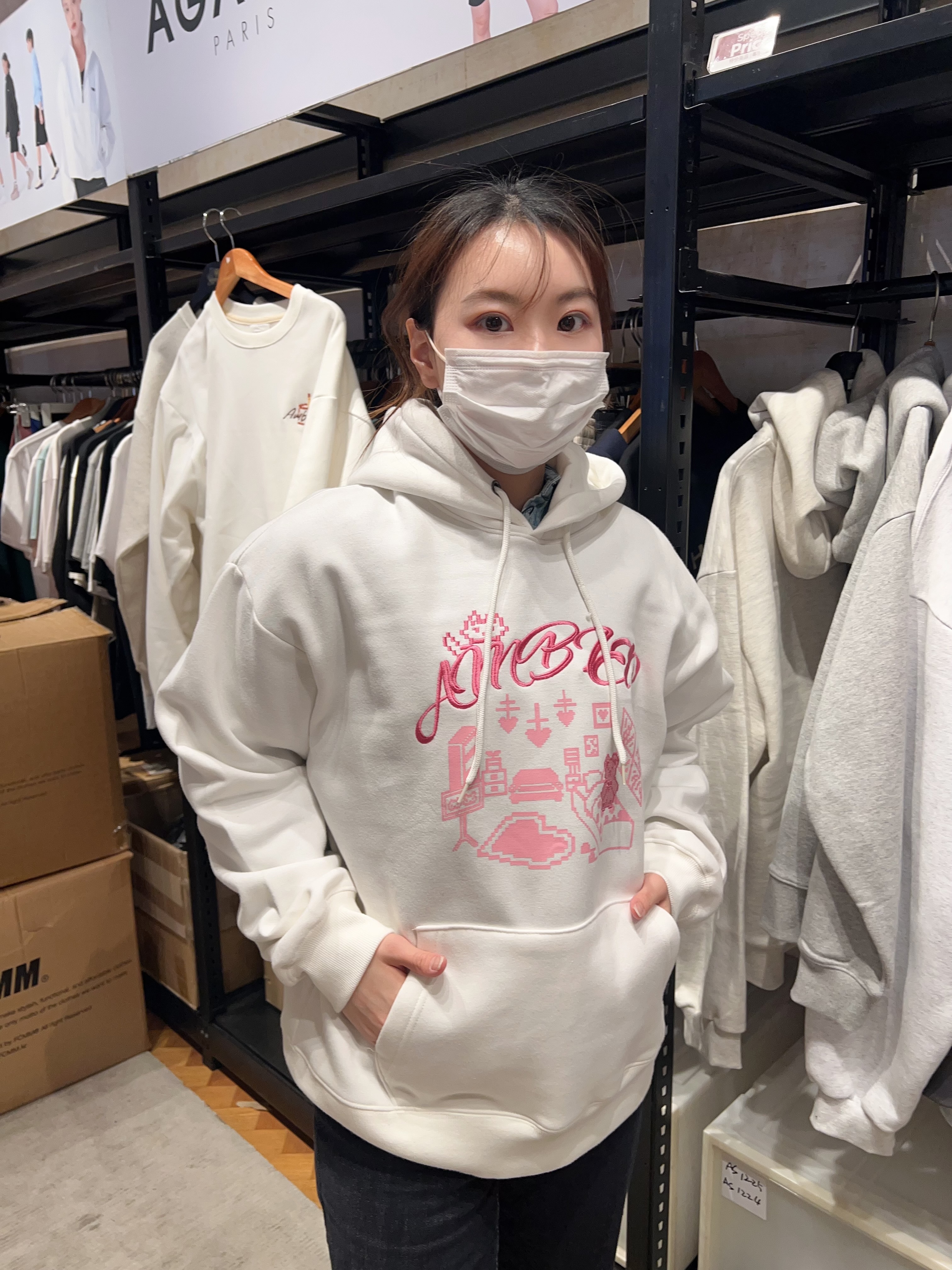 AM16 [AHP1210] S:胸48 長25.5 M:胸52 長25.5 L:胸54 長27 $199