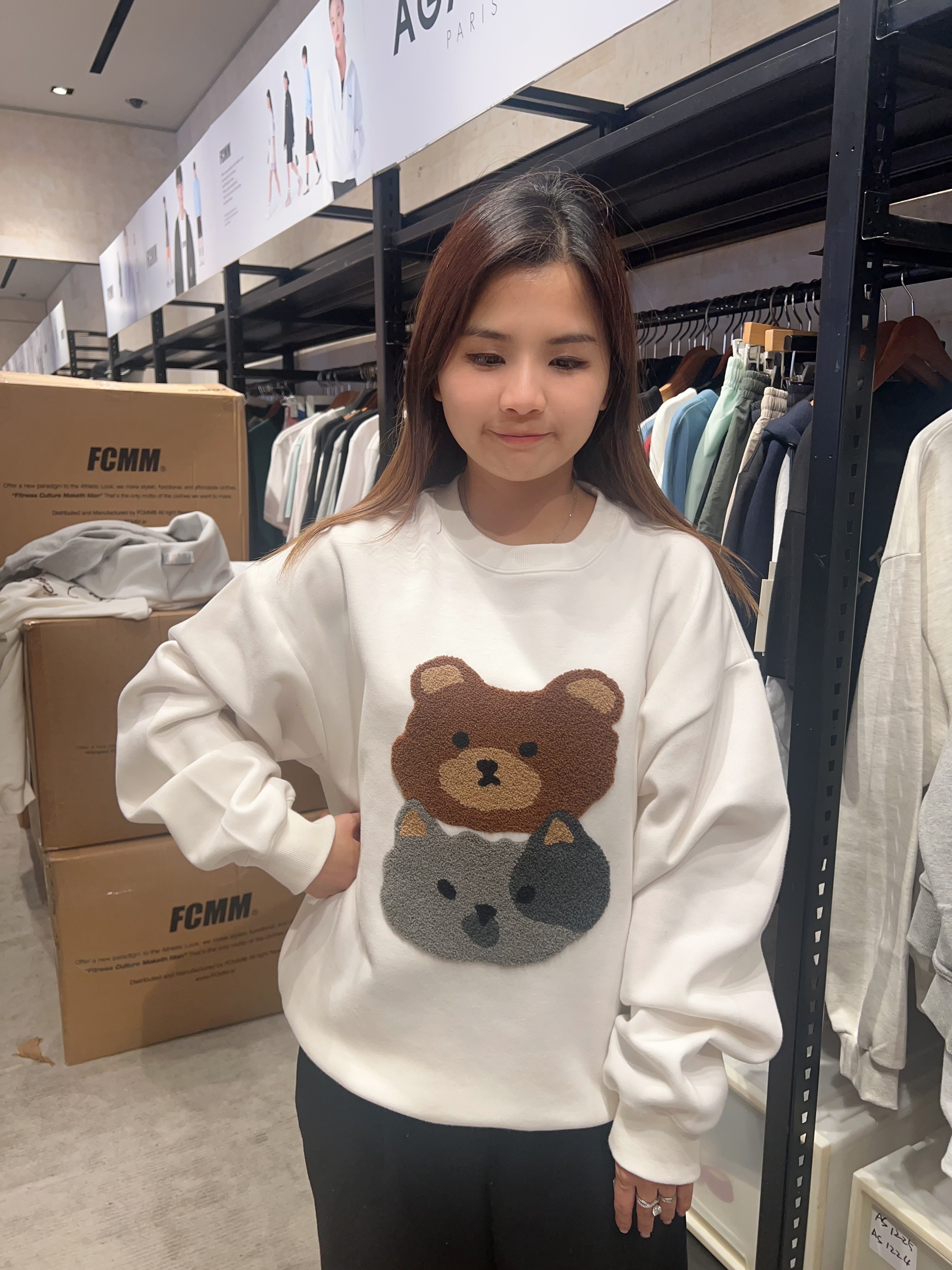 AM09 [AMM1318]  S:胸48 長25.5 M:胸52 長25.5 L:胸54 長27 $199