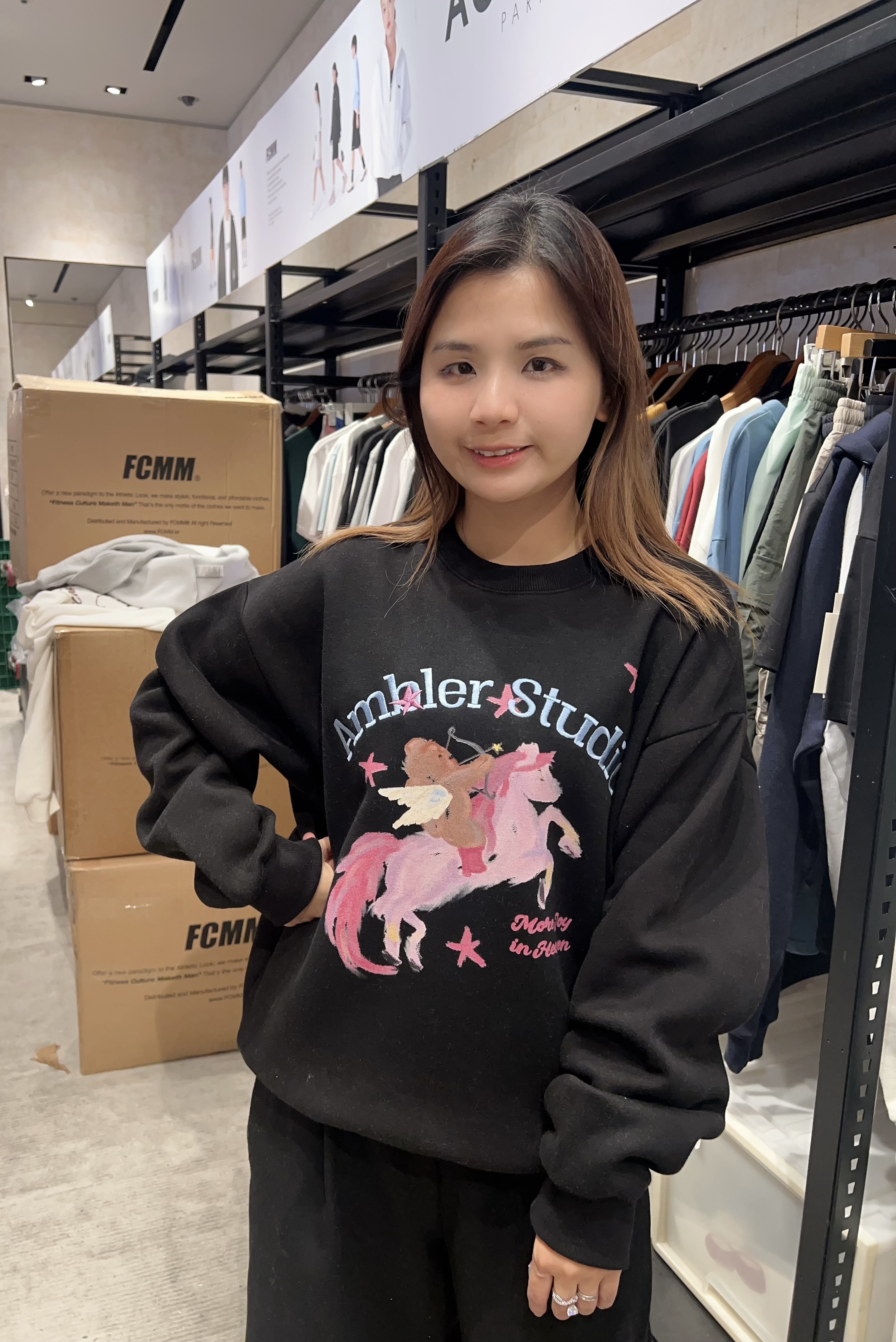 AM11 [AMM1322]  S:胸48 長25.5 M:胸52 長25.5 L:胸54 長27 $199